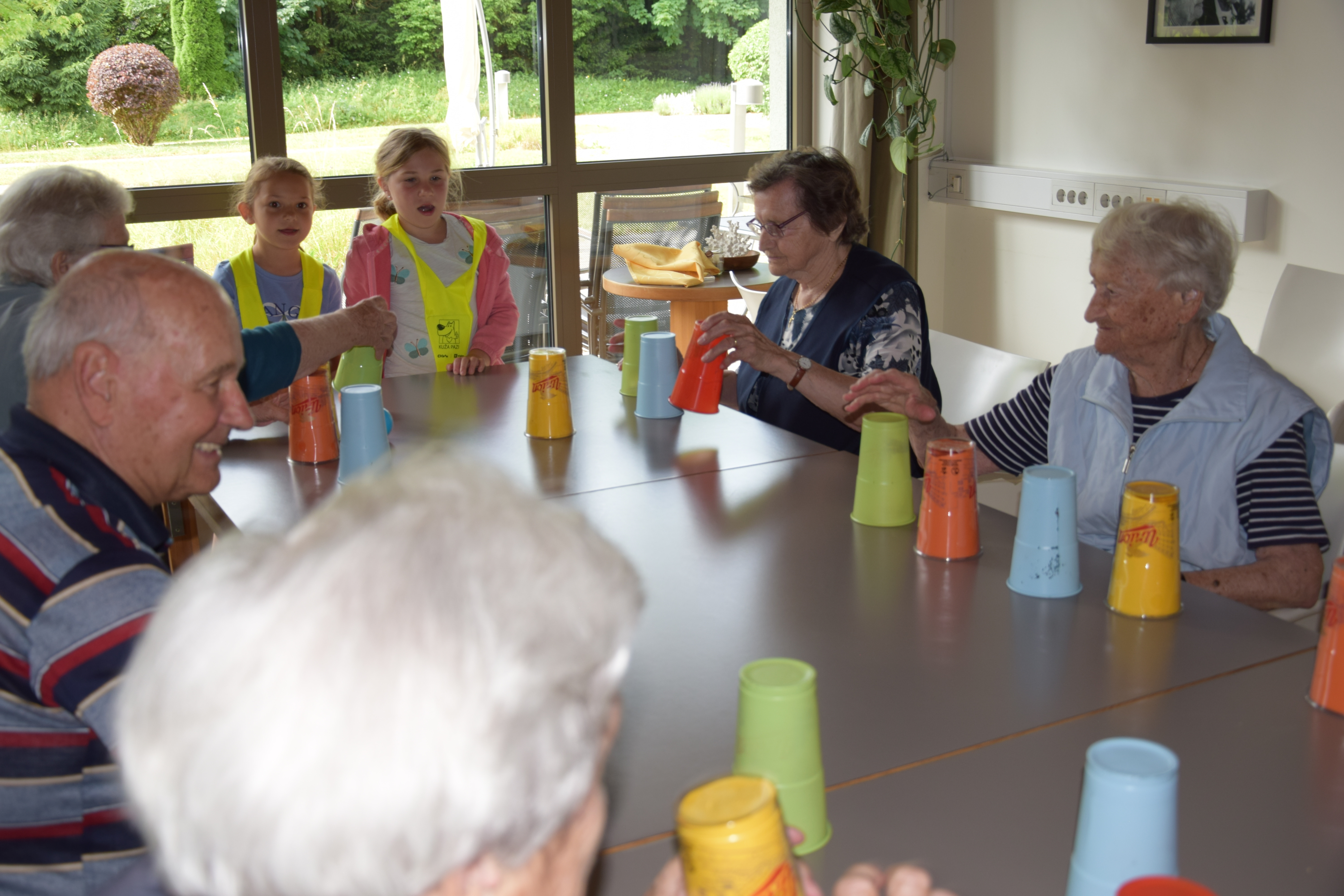 Športno jutro z učenci OŠ Mojstrana