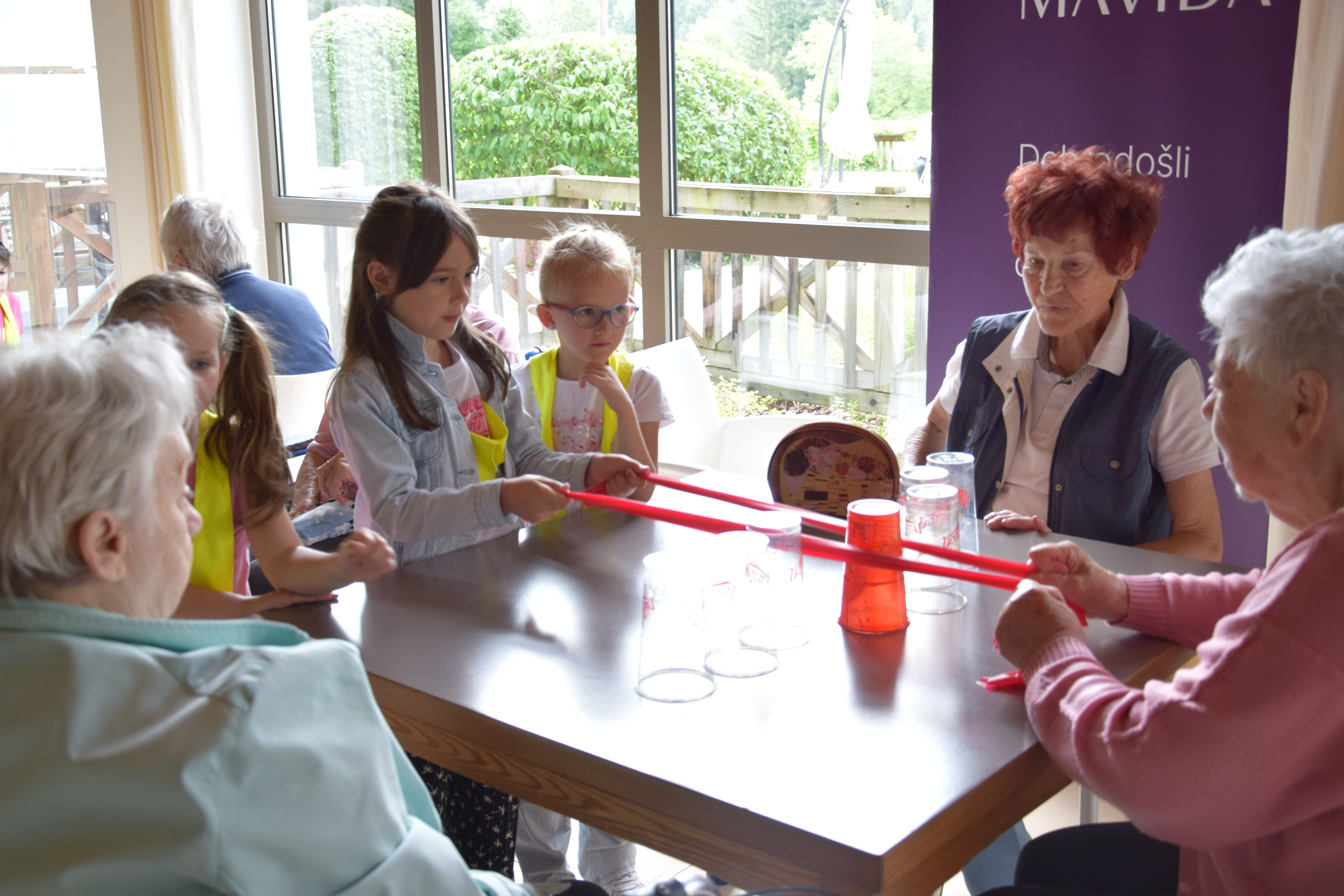 Športno jutro z učenci OŠ Mojstrana