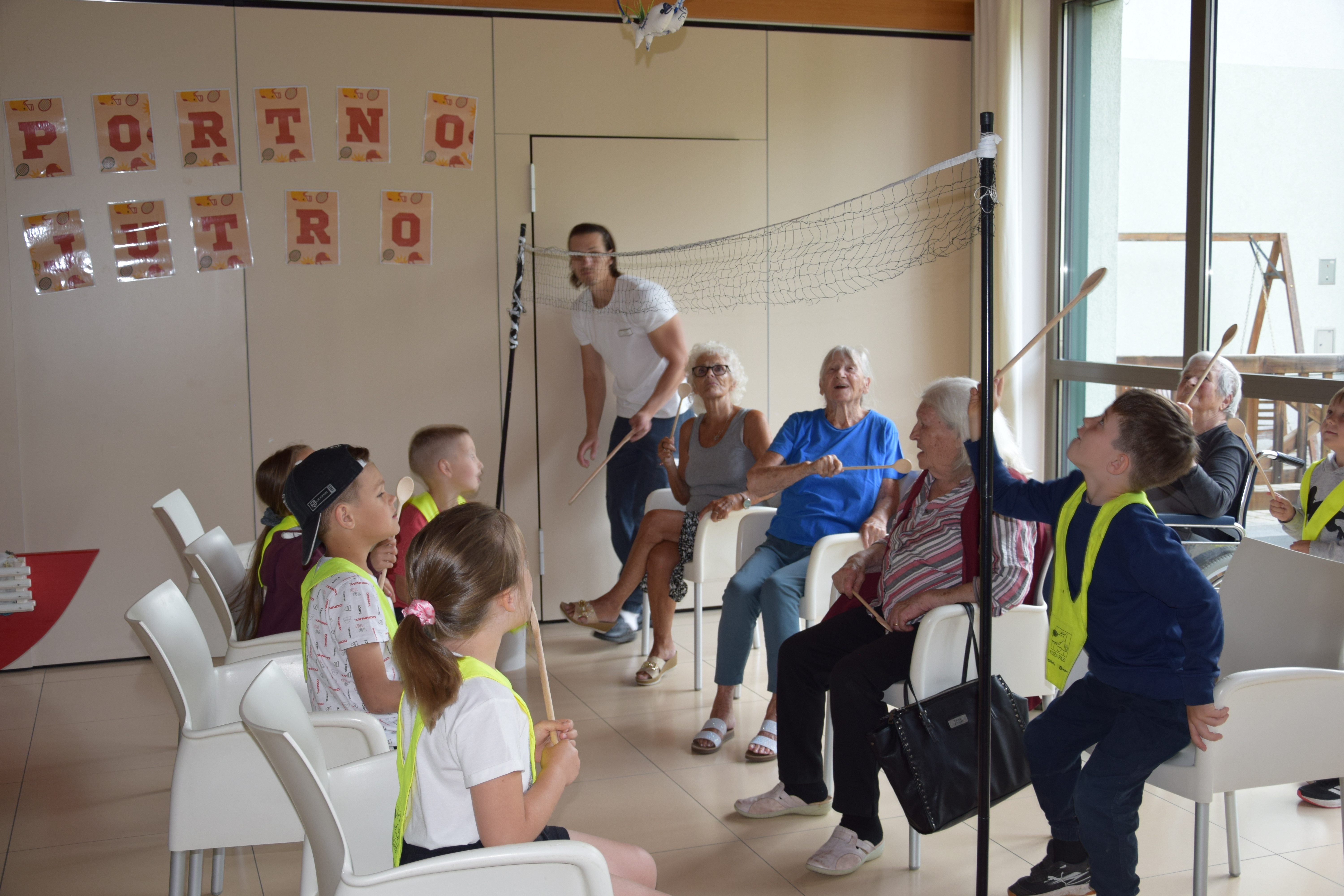 Športno jutro z učenci OŠ Mojstrana