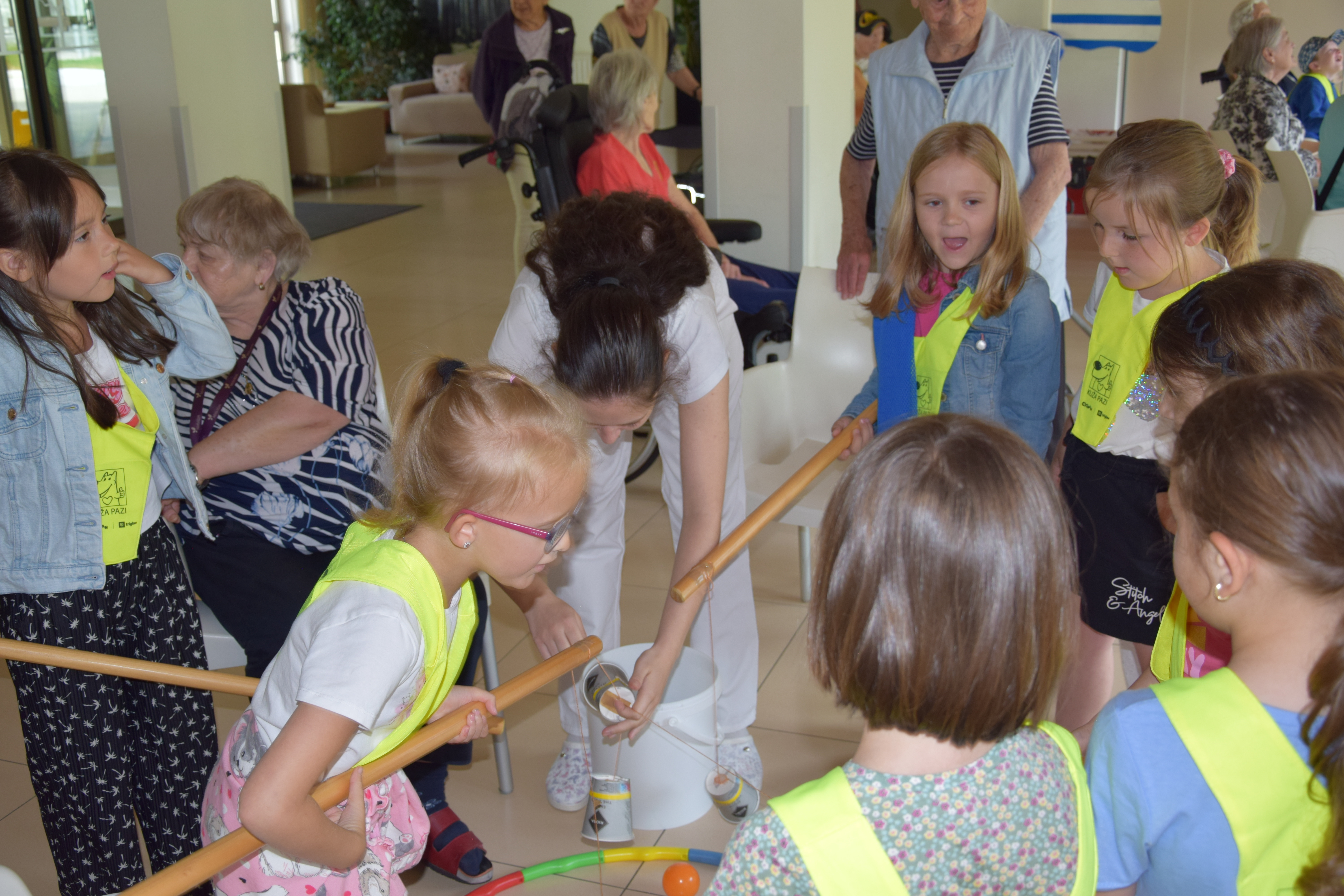 Športno jutro z učenci OŠ Mojstrana