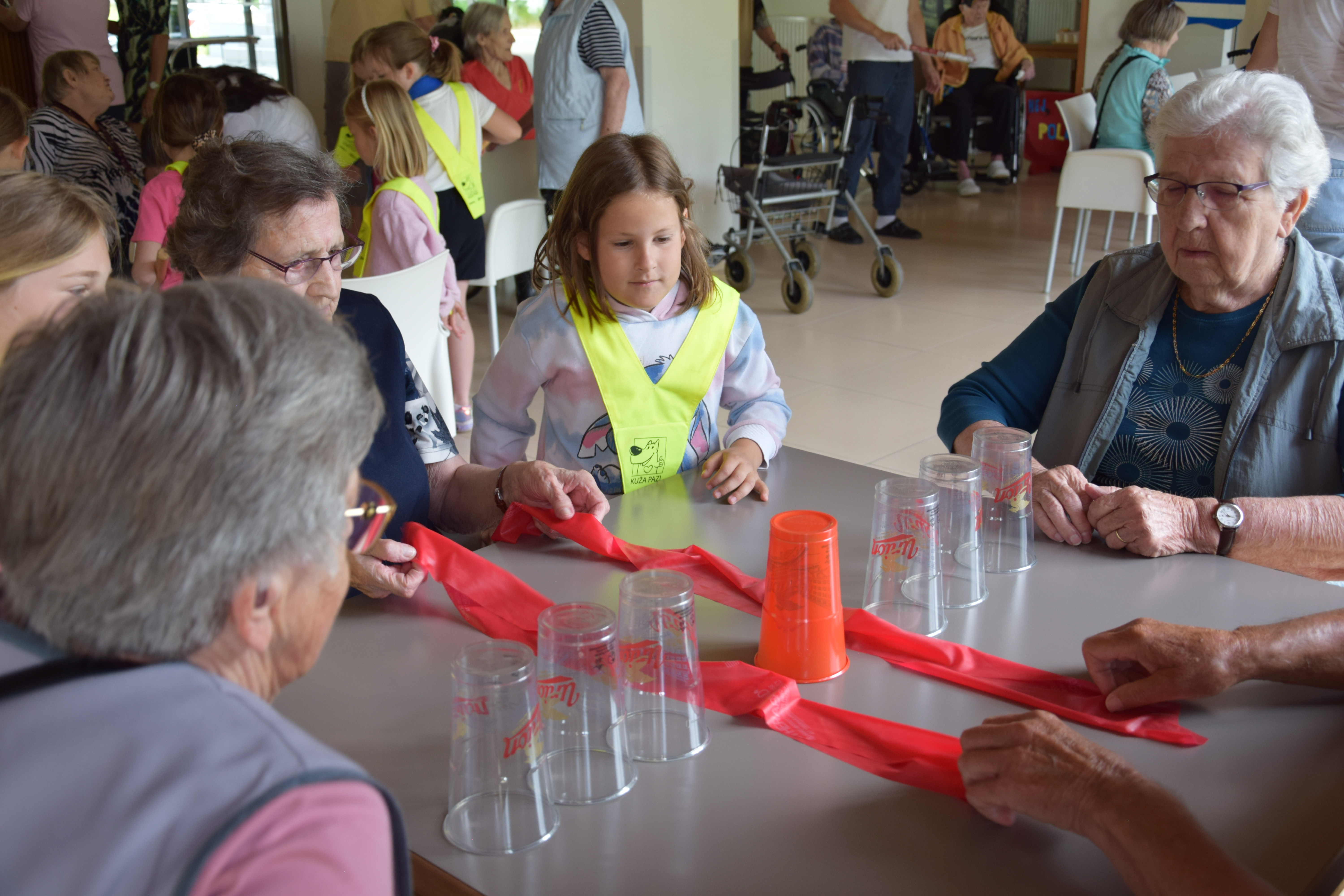 Športno jutro z učenci OŠ Mojstrana