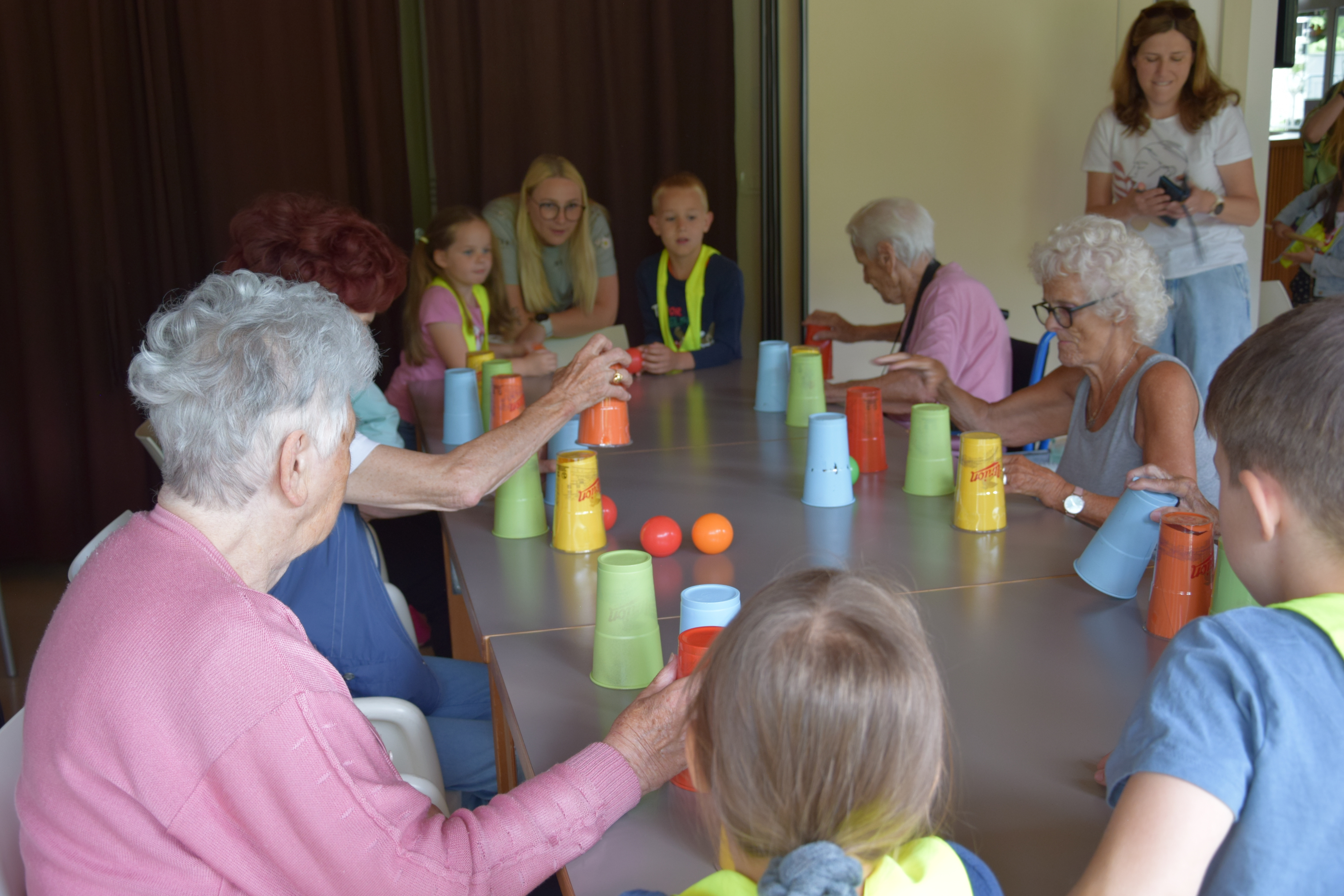 Športno jutro z učenci OŠ Mojstrana
