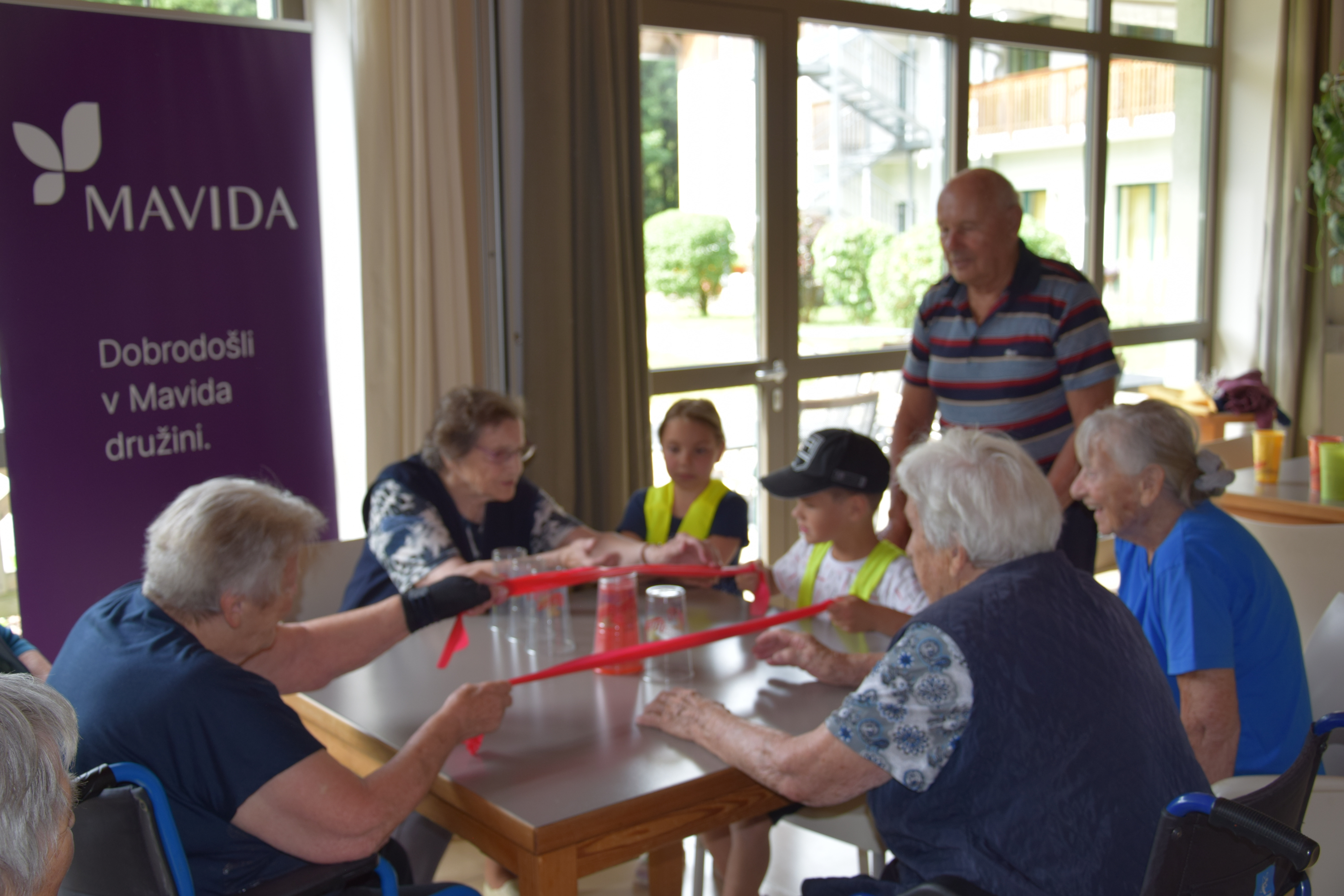 Športno jutro z učenci OŠ Mojstrana