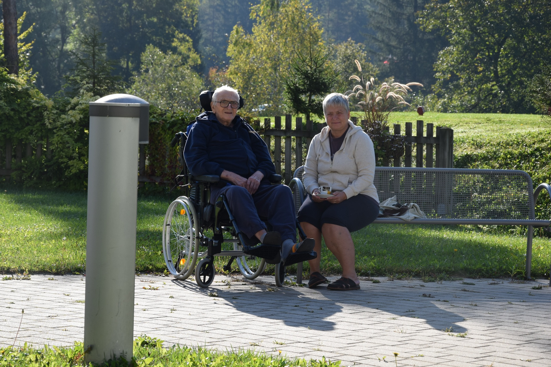 Ta veseli petek v parku doma