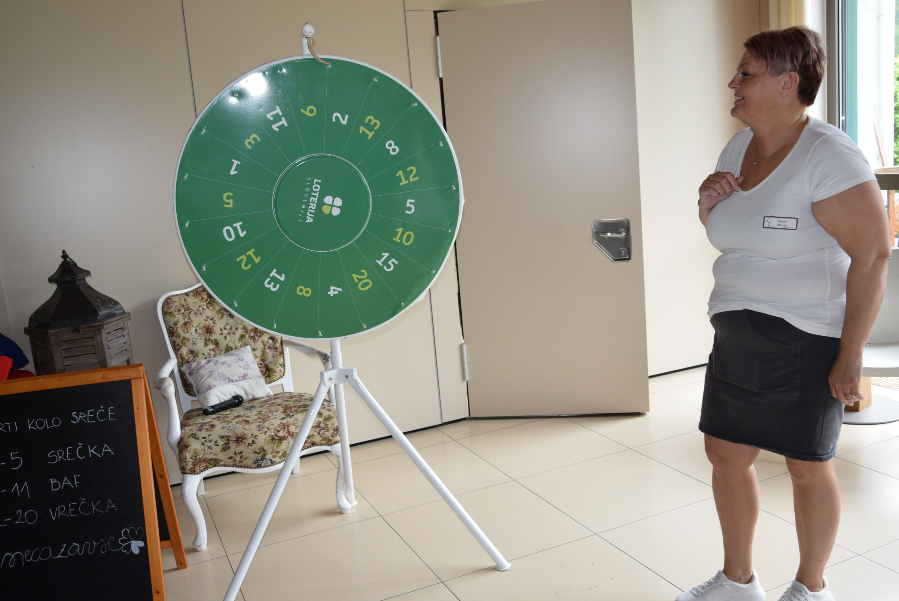 Ujemi svojo srečo - obisk Srečomobila