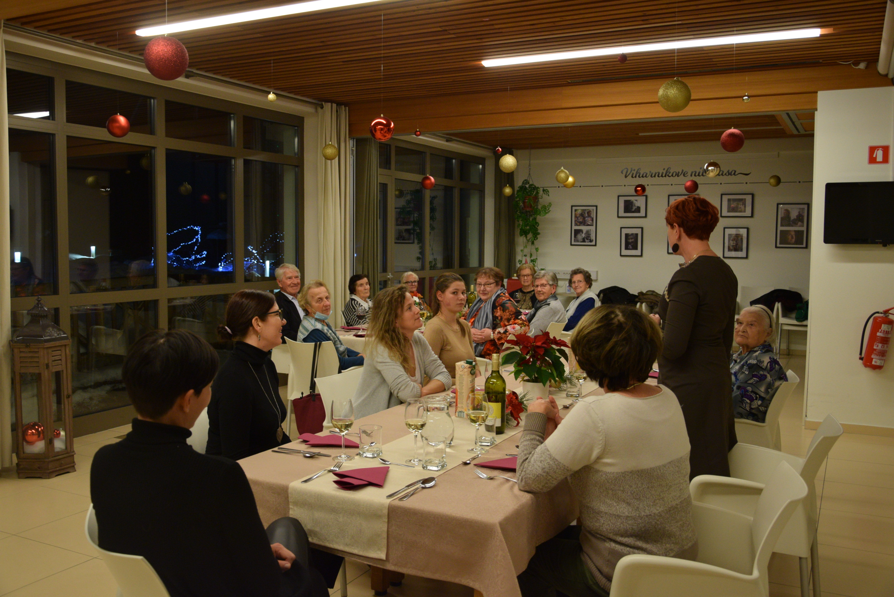 Večerja s prostovoljci