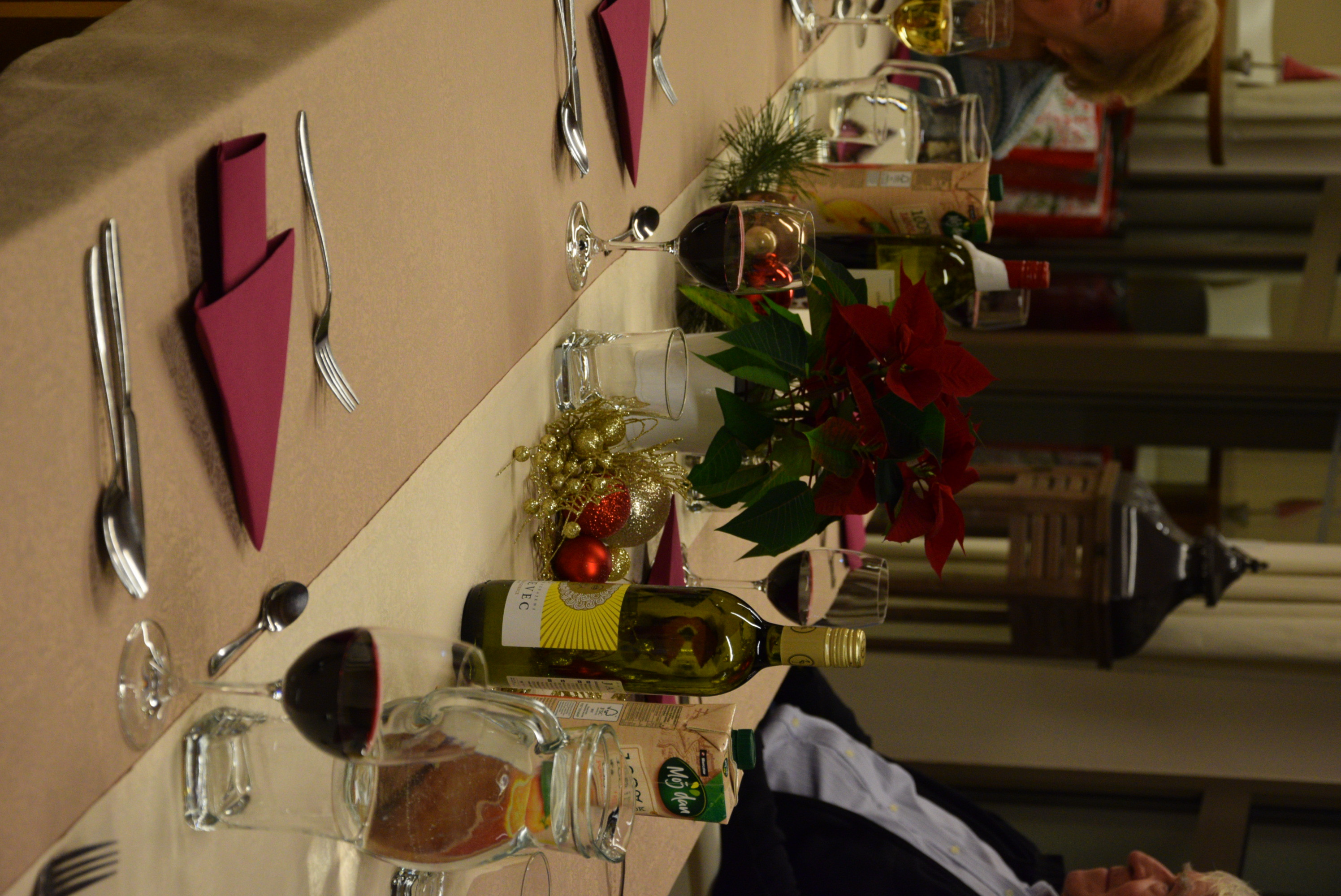 Večerja s prostovoljci