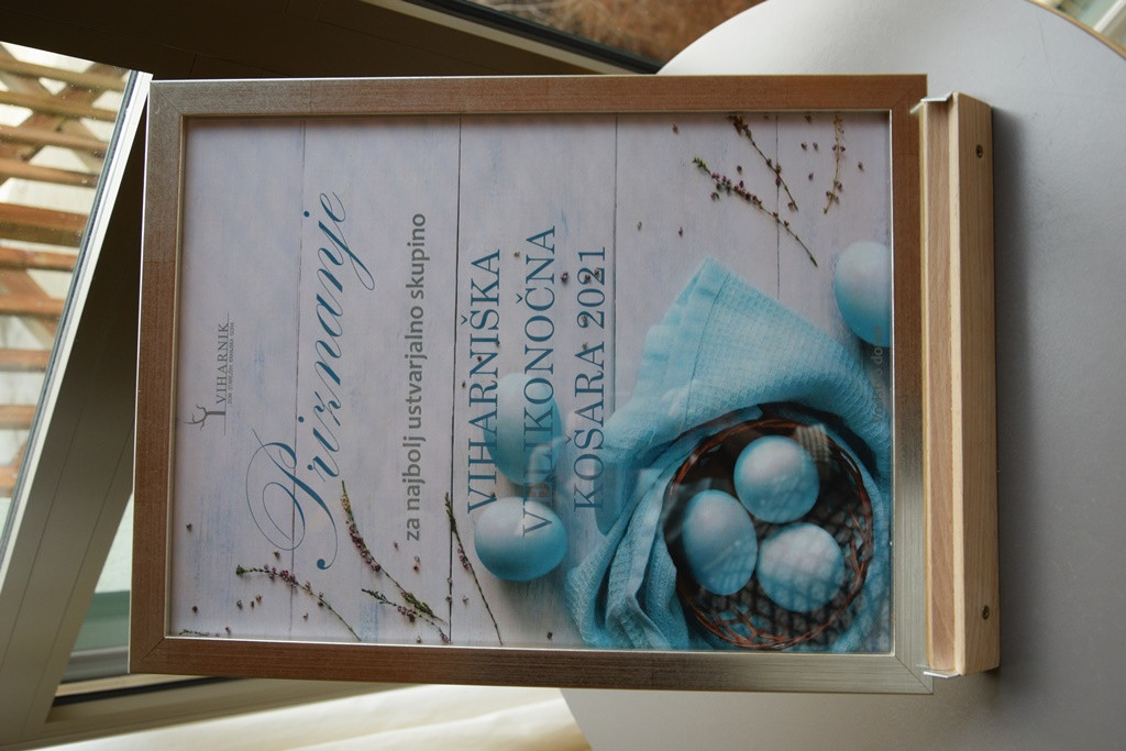 Viharniška velikonočna košara 2021