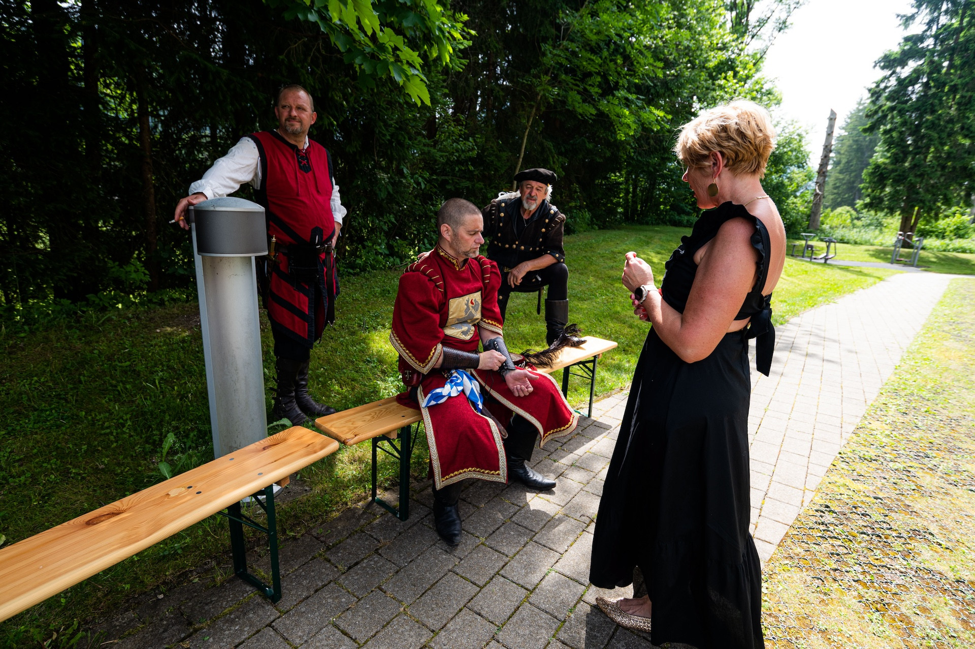 Z Viharnikom skozi čas - v parku doma