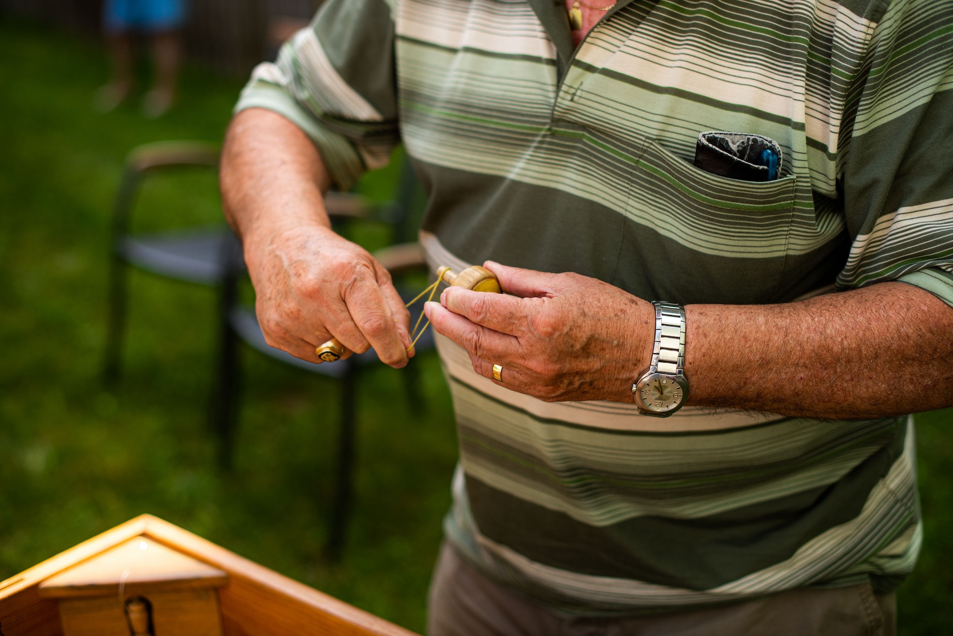 Z Viharnikom skozi čas - v parku doma