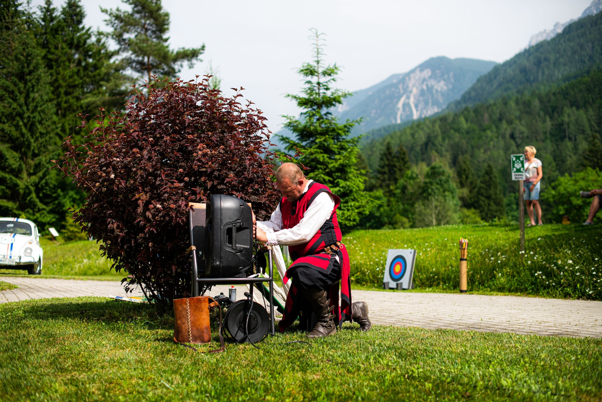 Z Viharnikom skozi čas - v parku doma