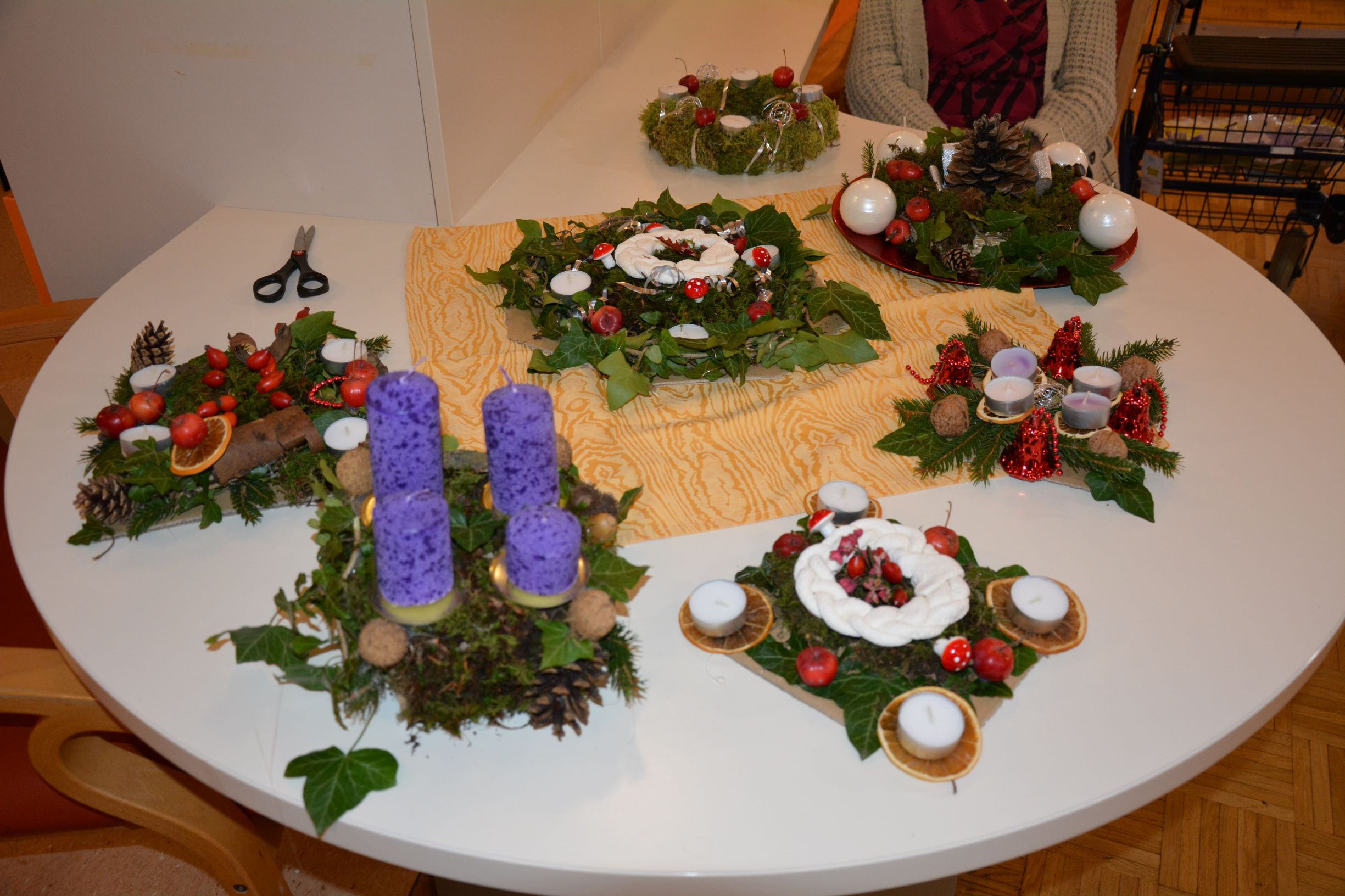 Adventni venček – štirje tedni do božiča