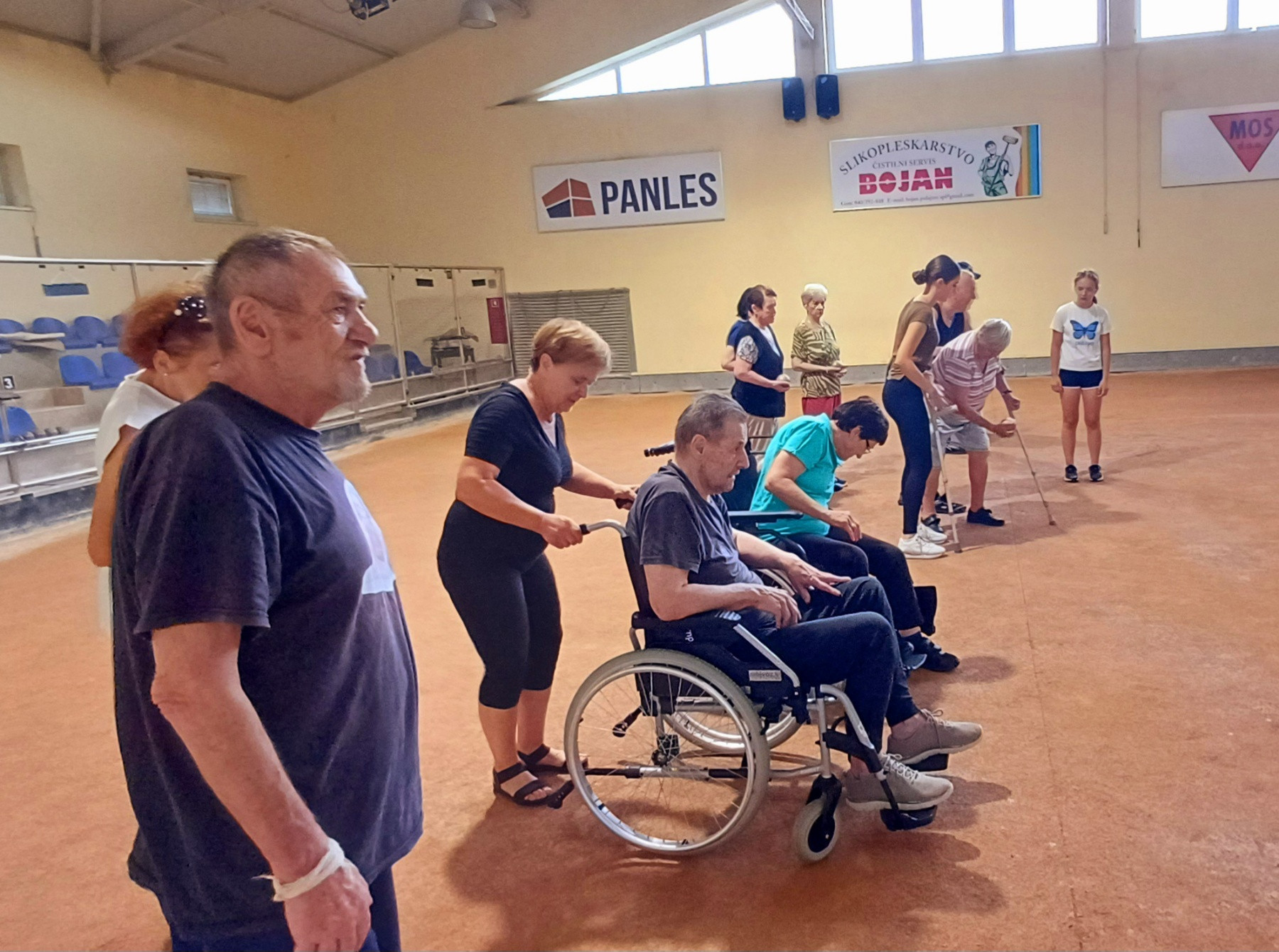 Balinali smo v športni dvorani Balinček