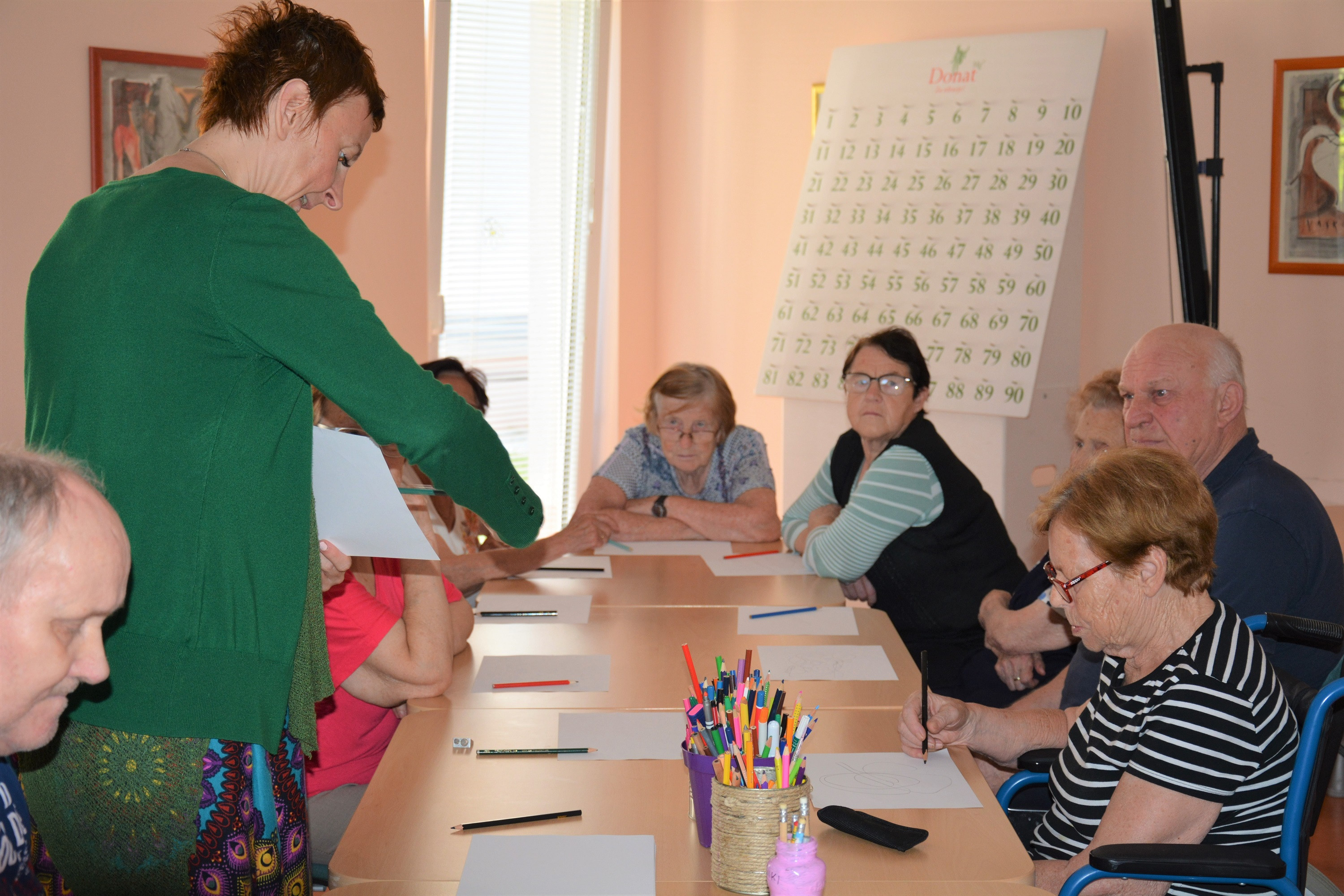 Barvanje fraktalne risbe