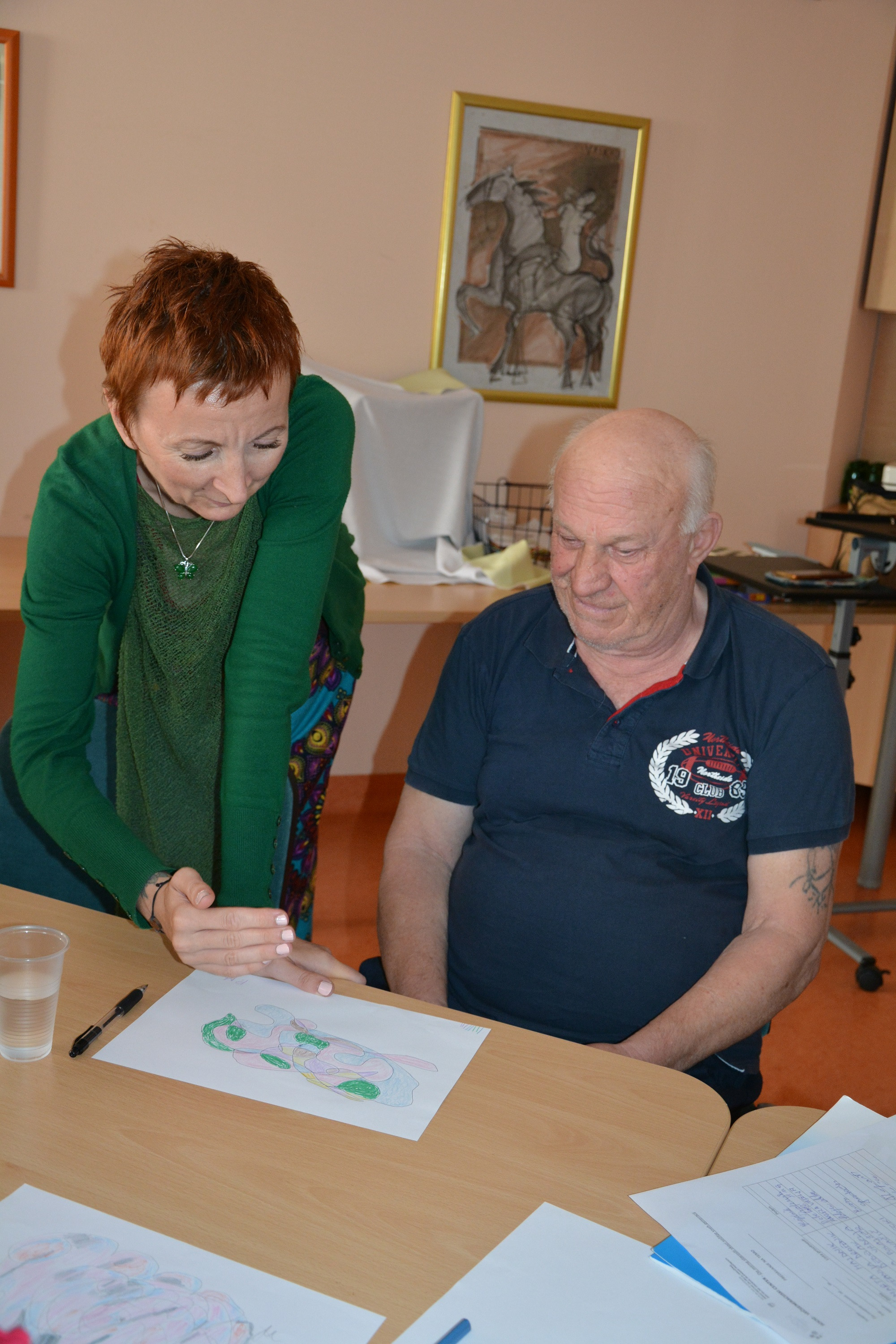 Barvanje fraktalne risbe