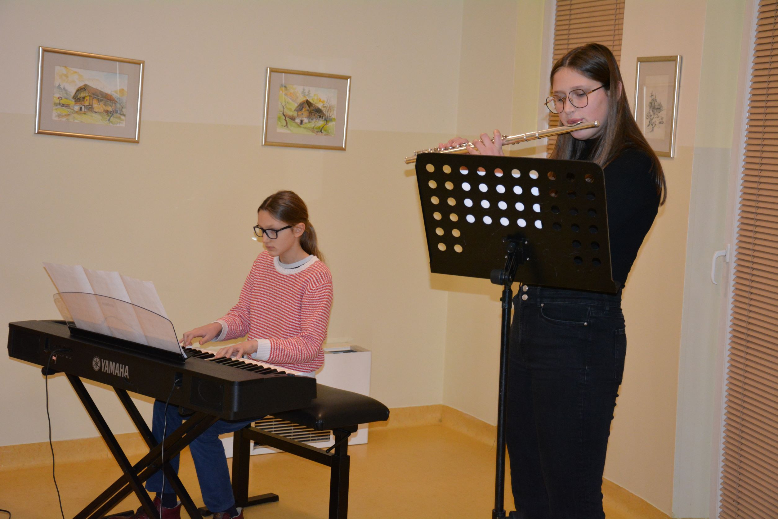 Božični koncert mladih glasbenikov