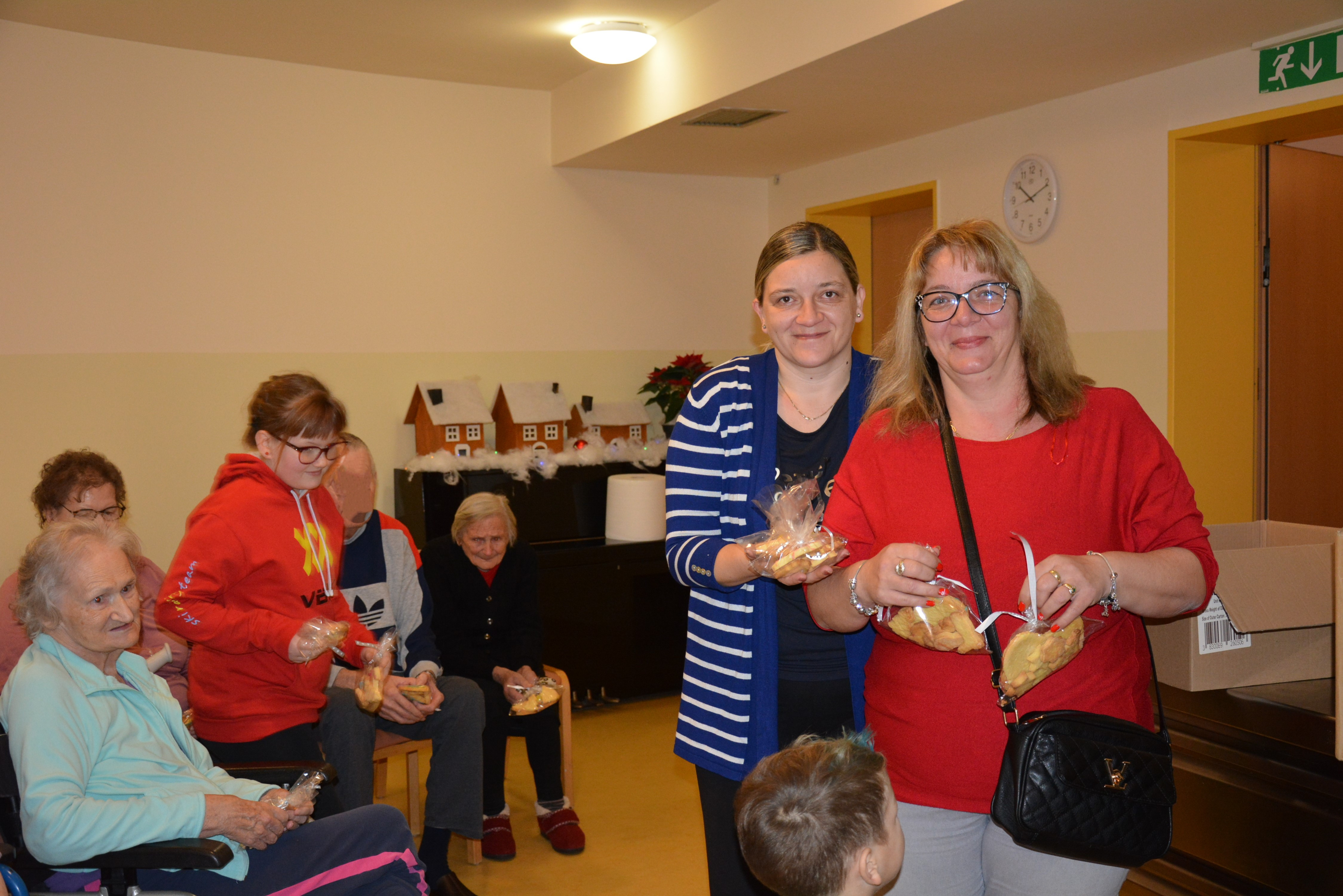 Božični piškoti najmlajših iz PGD Kostrivnica