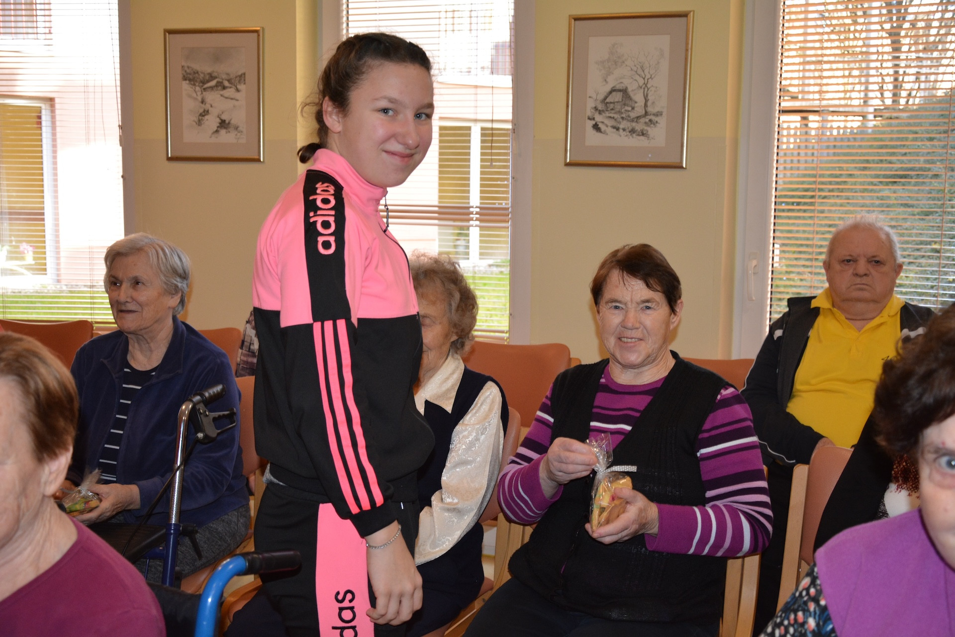 Božični piškoti najmlajših iz PGD Kostrivnica