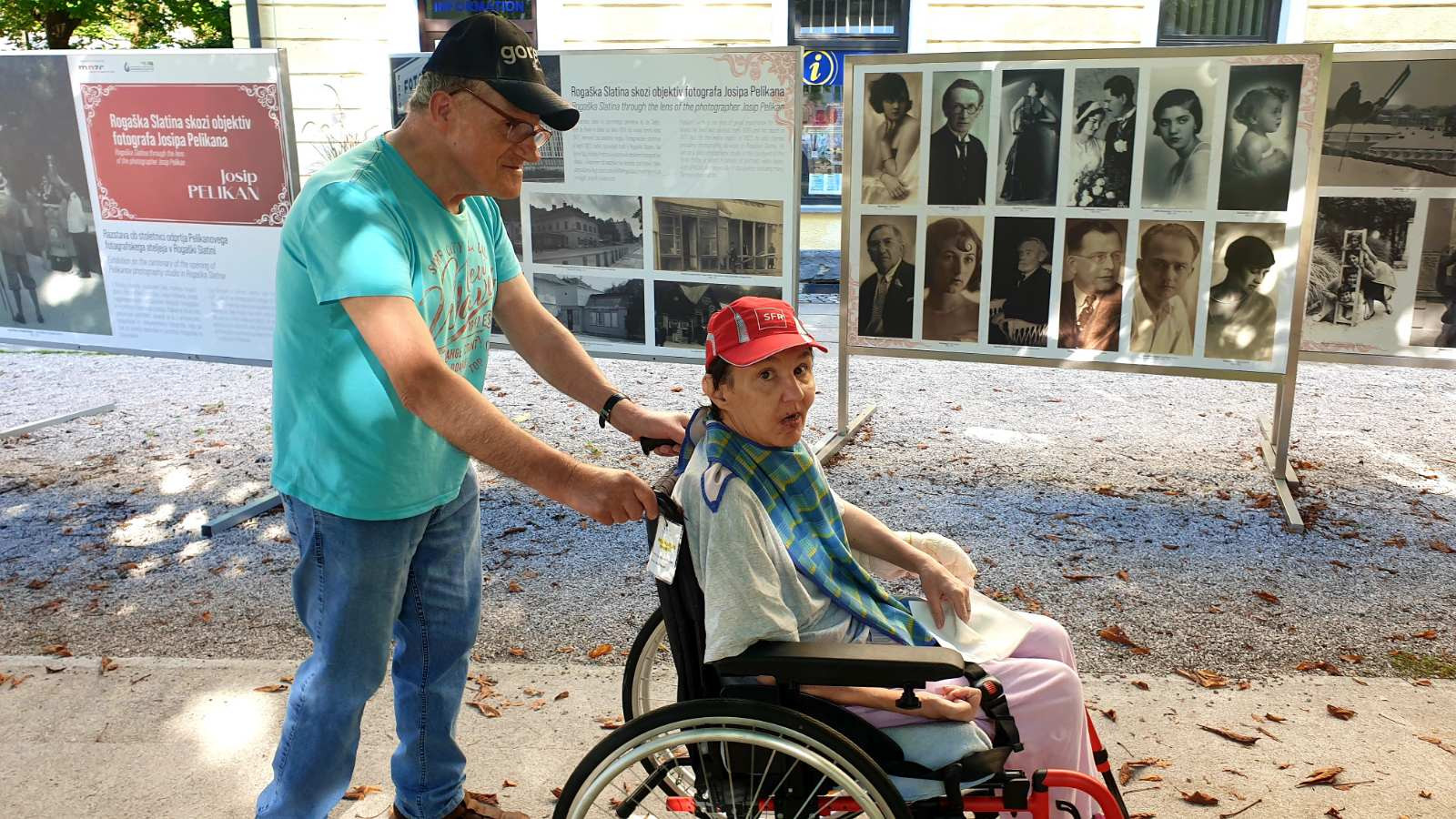 Današnji sprehod po parku