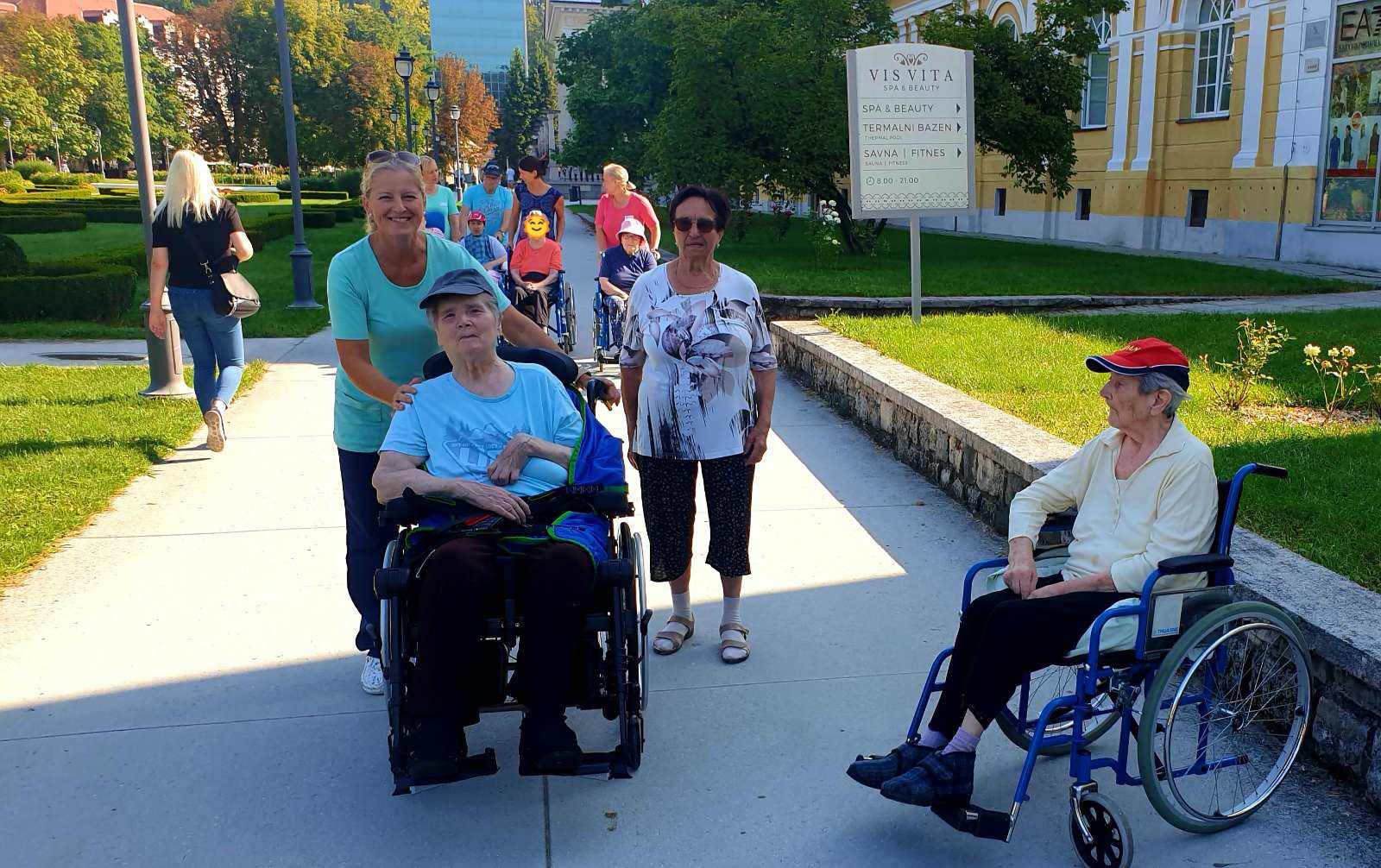 Današnji sprehod po parku