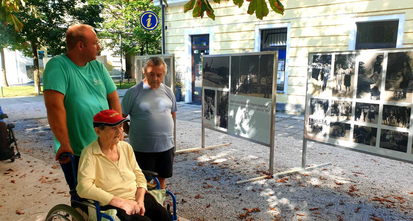 Današnji sprehod po parku