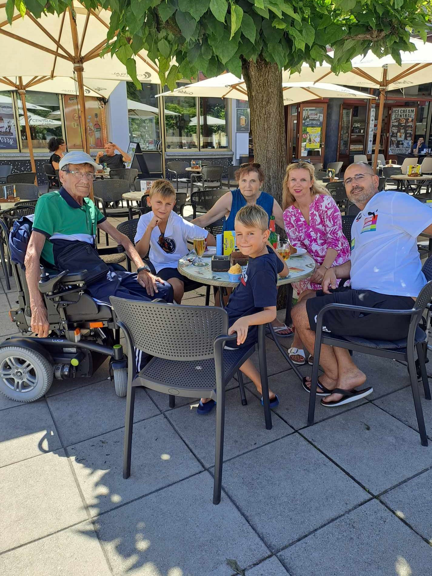 Donacija električnega vozička