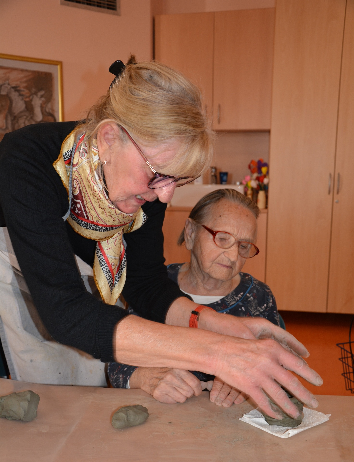 Glina kot terapevtski medij