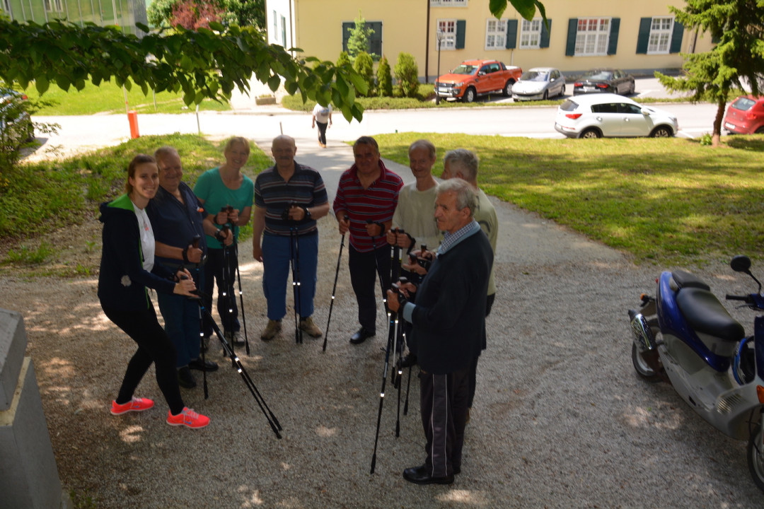 Hoja s palicami »po nordijsko«