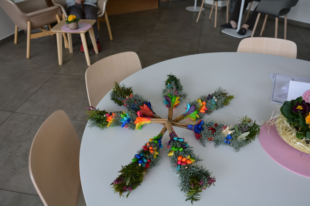 Hvala Hildi Bregar za ročno izdelane butarce!