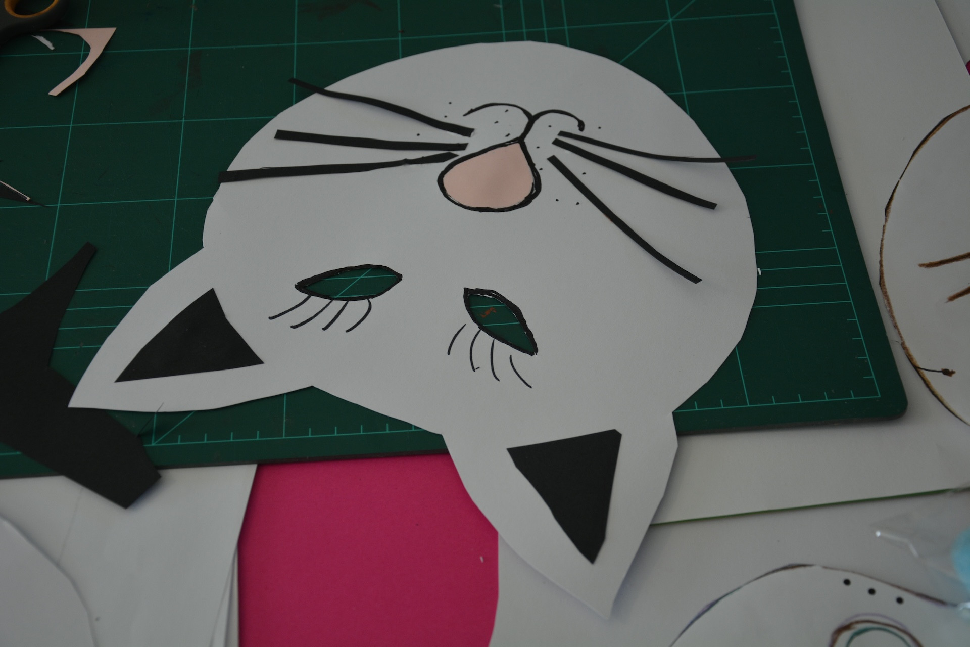 Izdelava pustnih mask