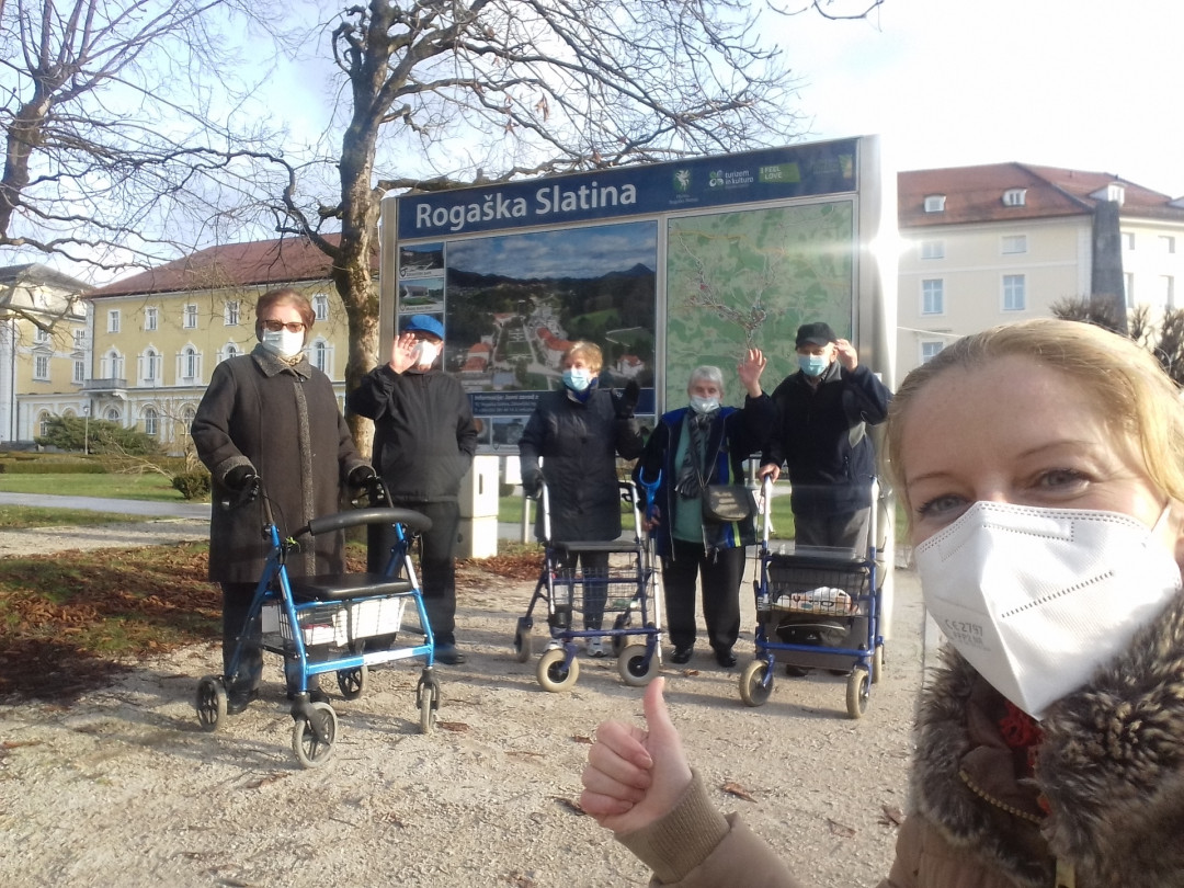 Januarski sprehodi so uvod v celoletno gibanje zunaj in znotraj