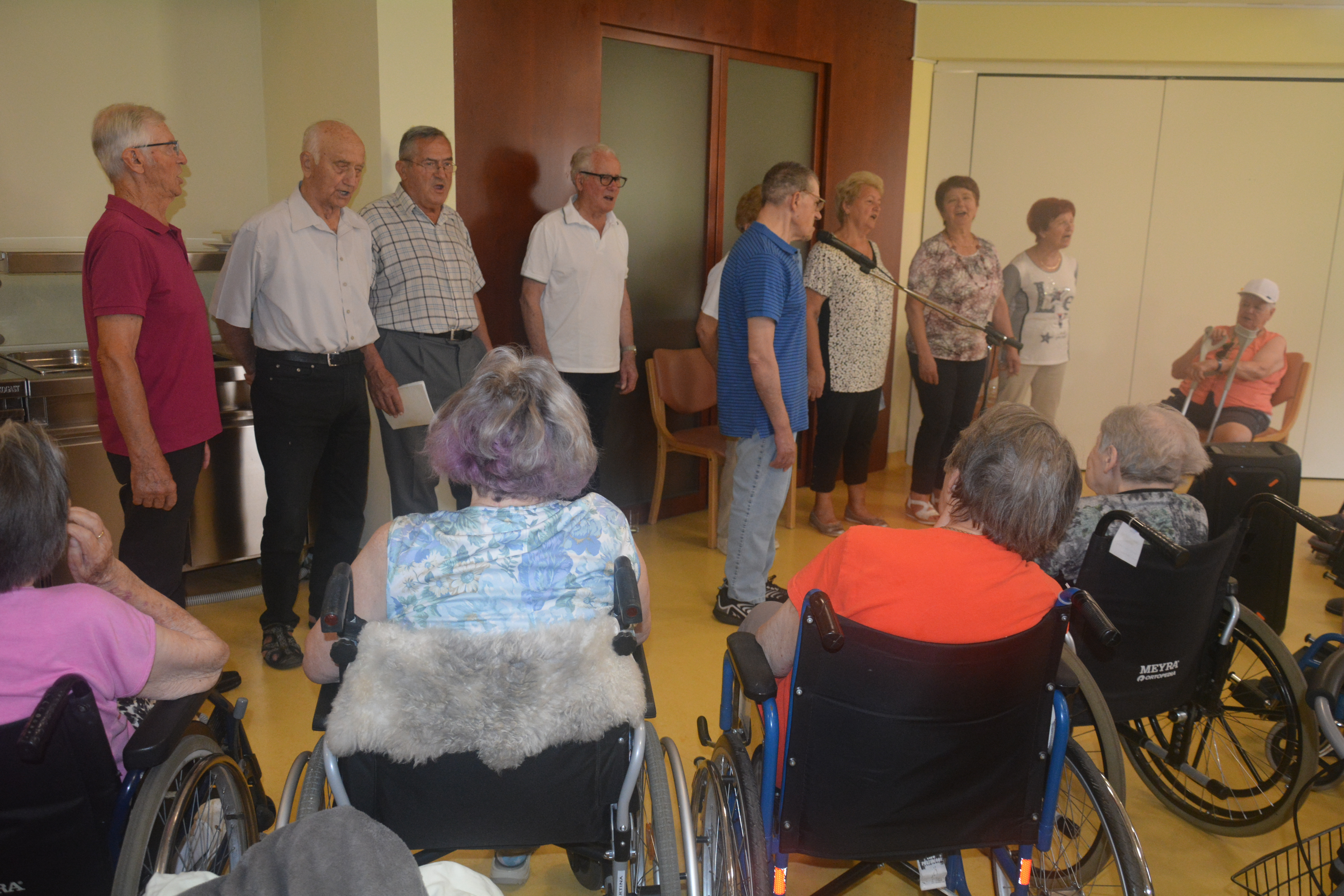 Jesensko cvetje z ljudskimi pesmimi