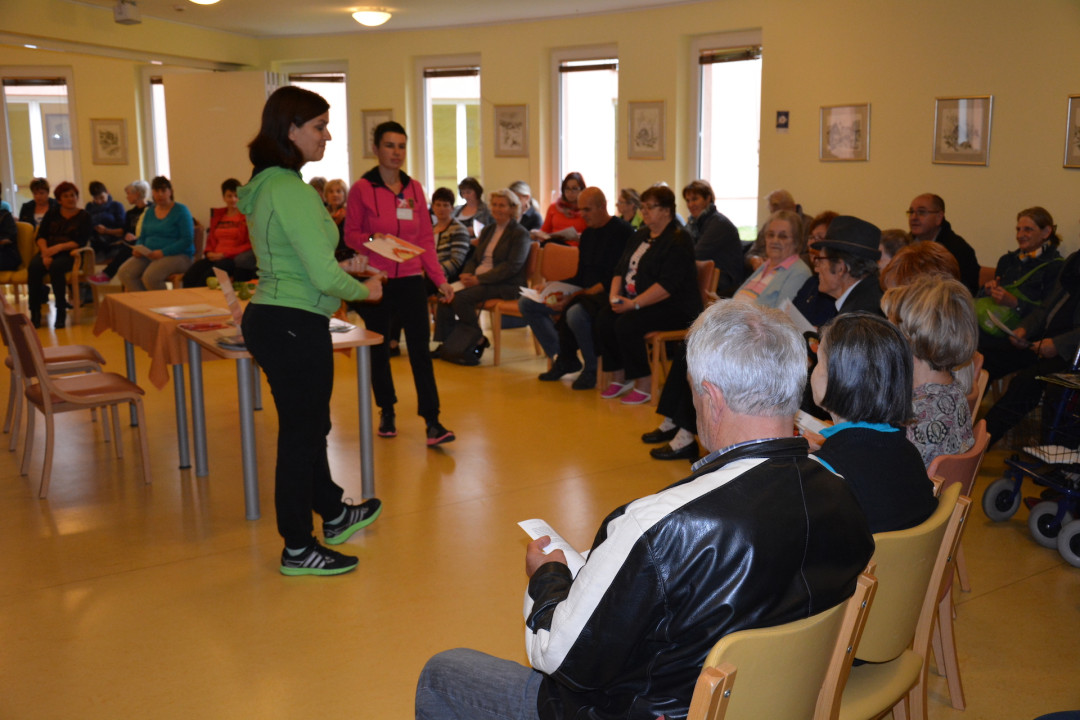 Klubi svojcev skupin Ob potoku, Ena A in Rožmarin - živim zdravo