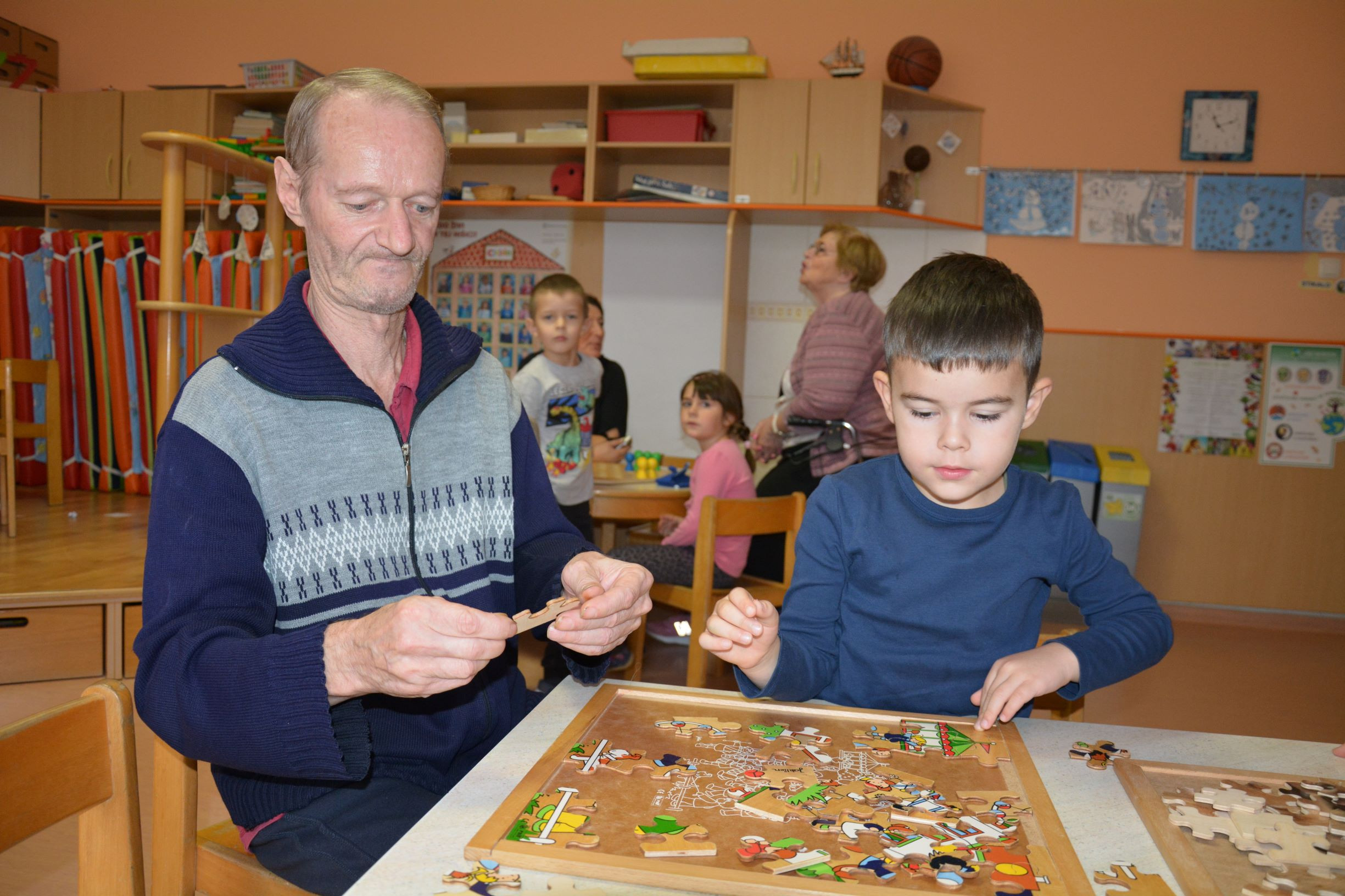 Medgeneracijsko druženje v Vrtcu Potoček