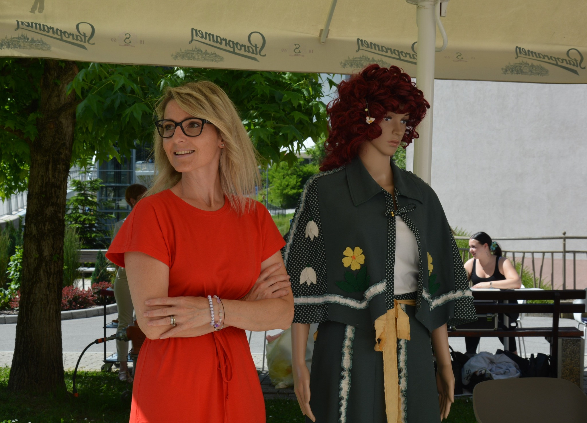 Modna pista v zeliščnem parku