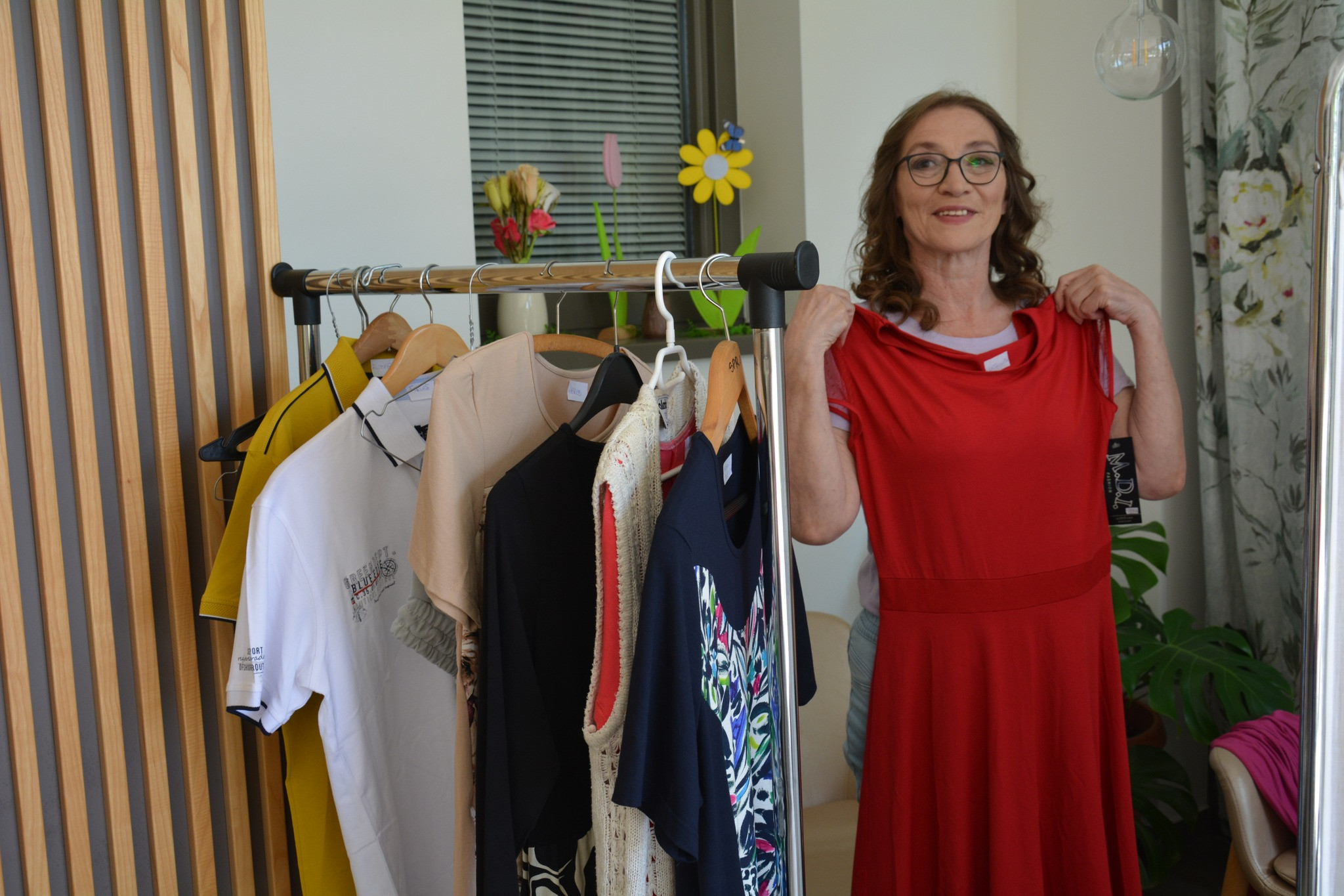 Modna pista v zeliščnem parku