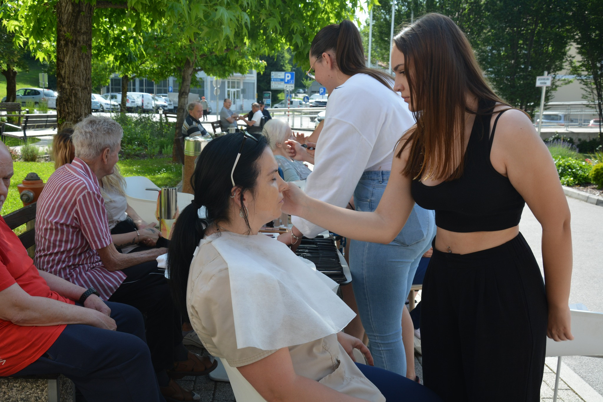 Modna pista v zeliščnem parku