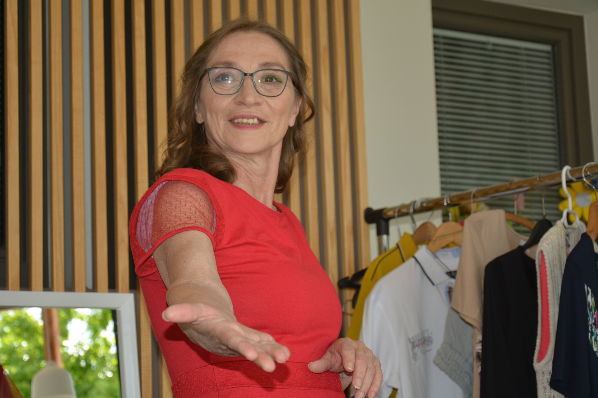 Modna pista v zeliščnem parku