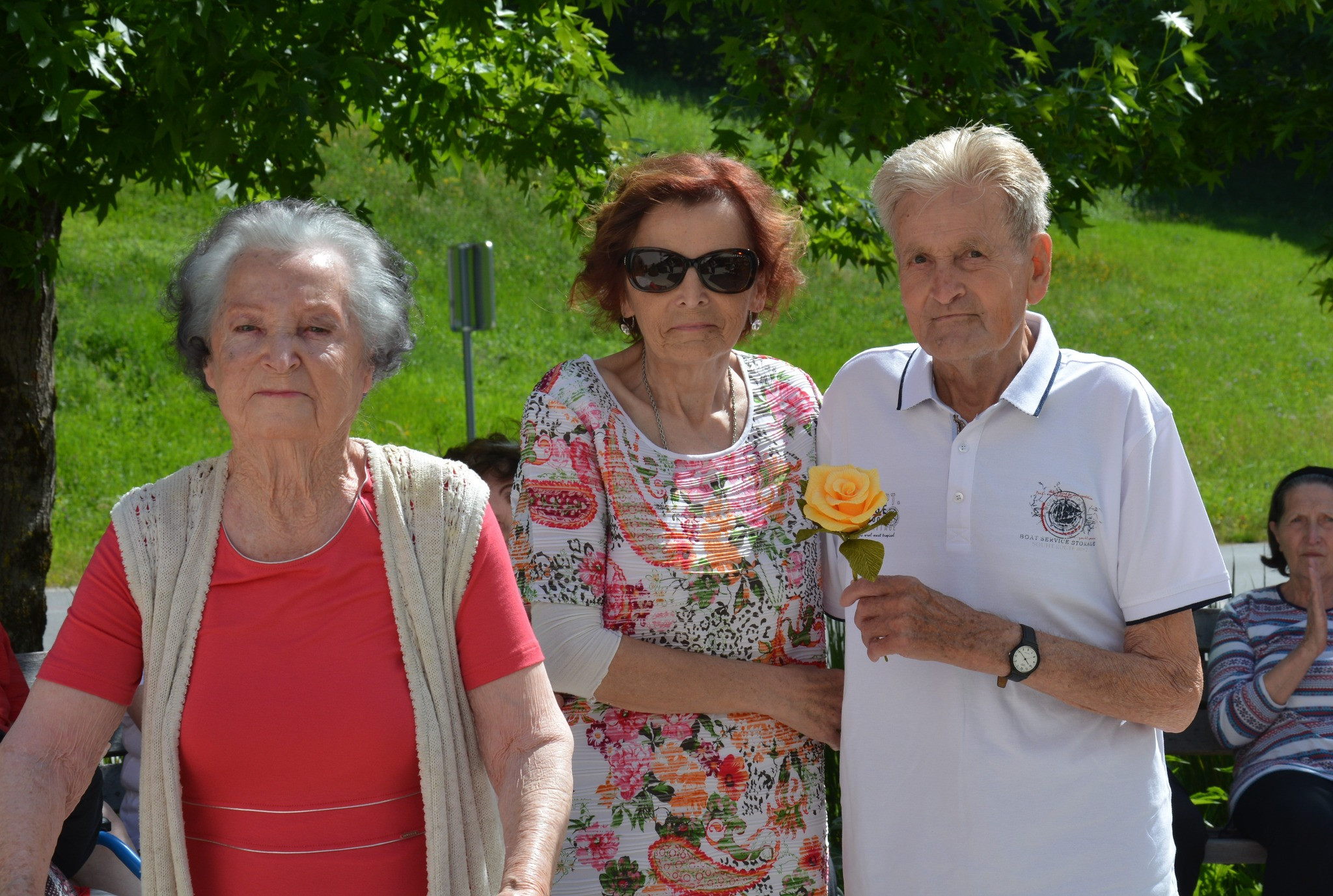 Modna pista v zeliščnem parku