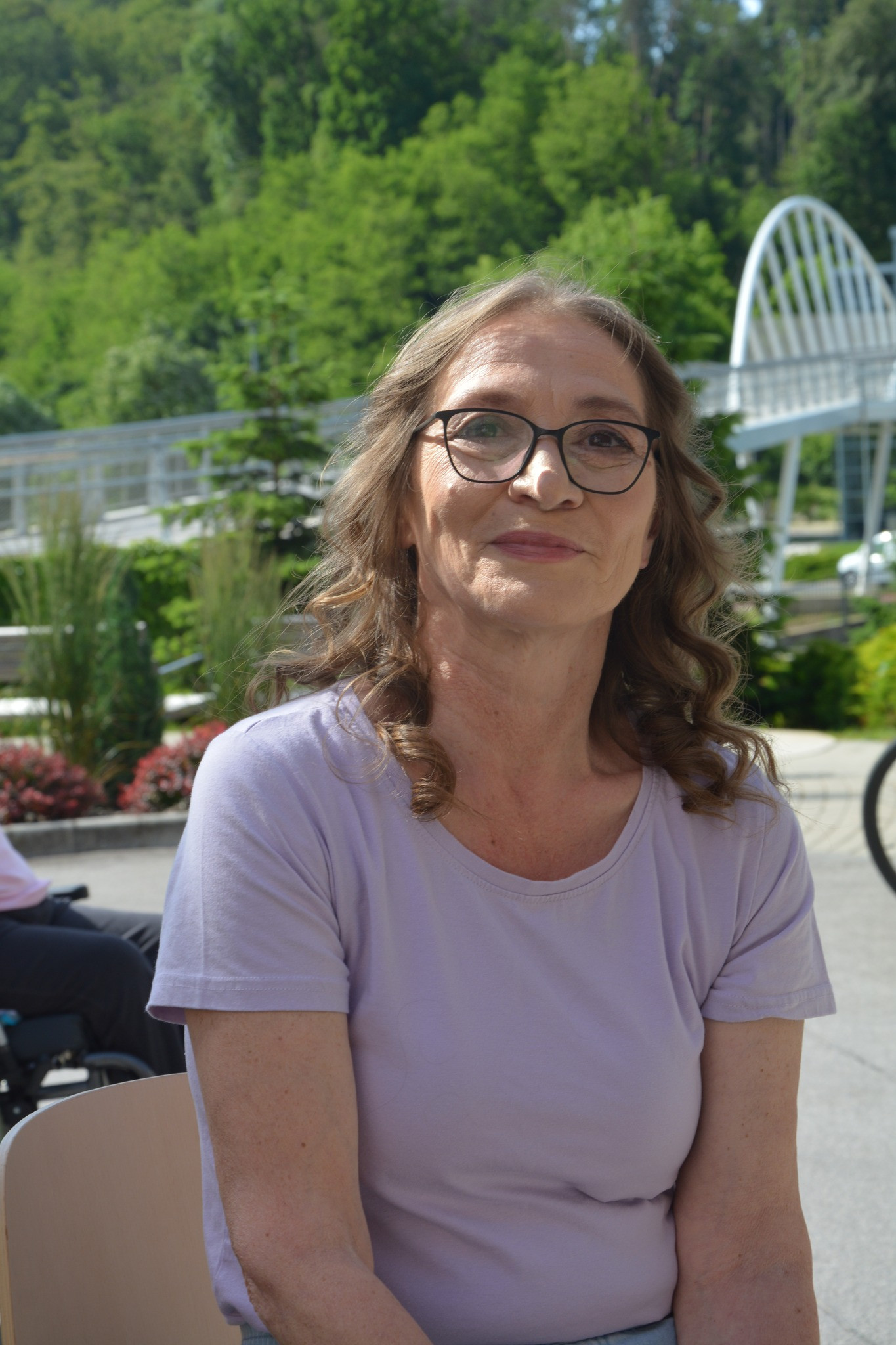 Modna pista v zeliščnem parku