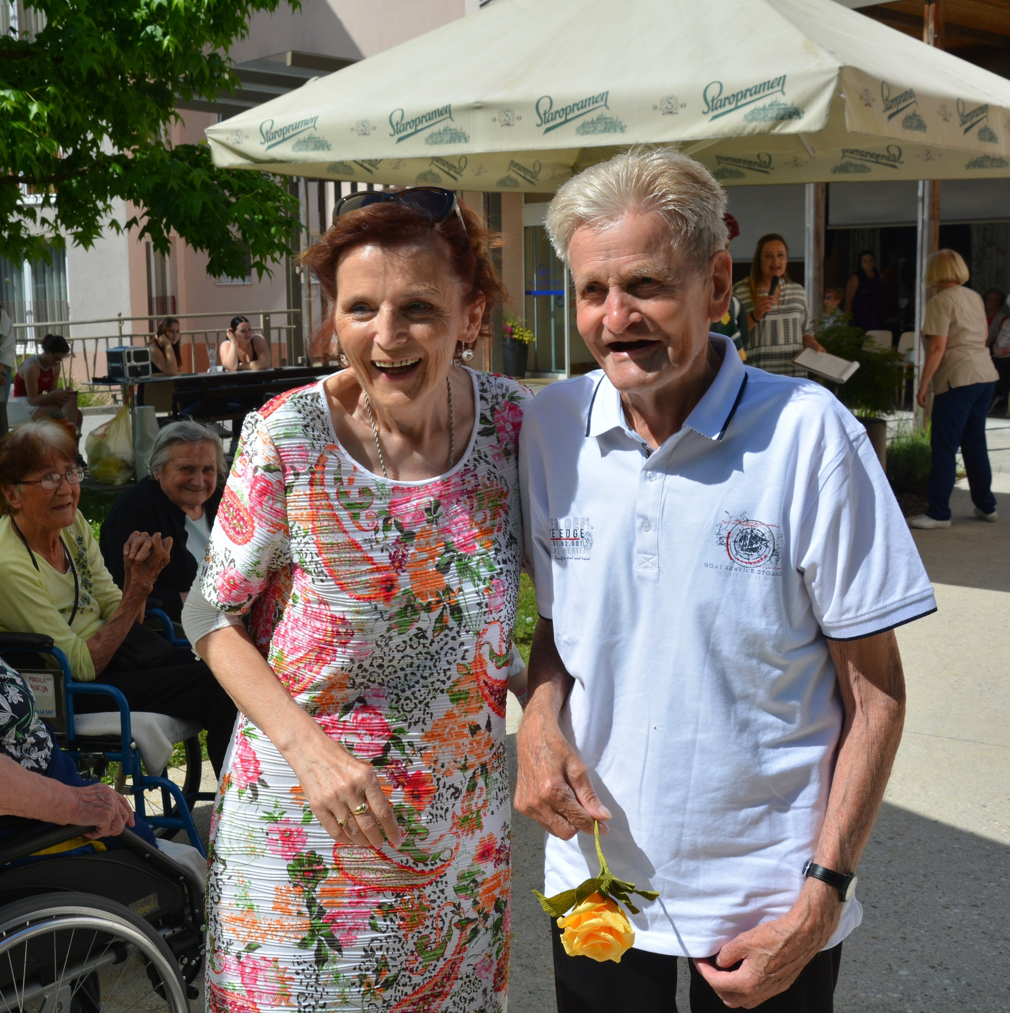 Modna pista v zeliščnem parku