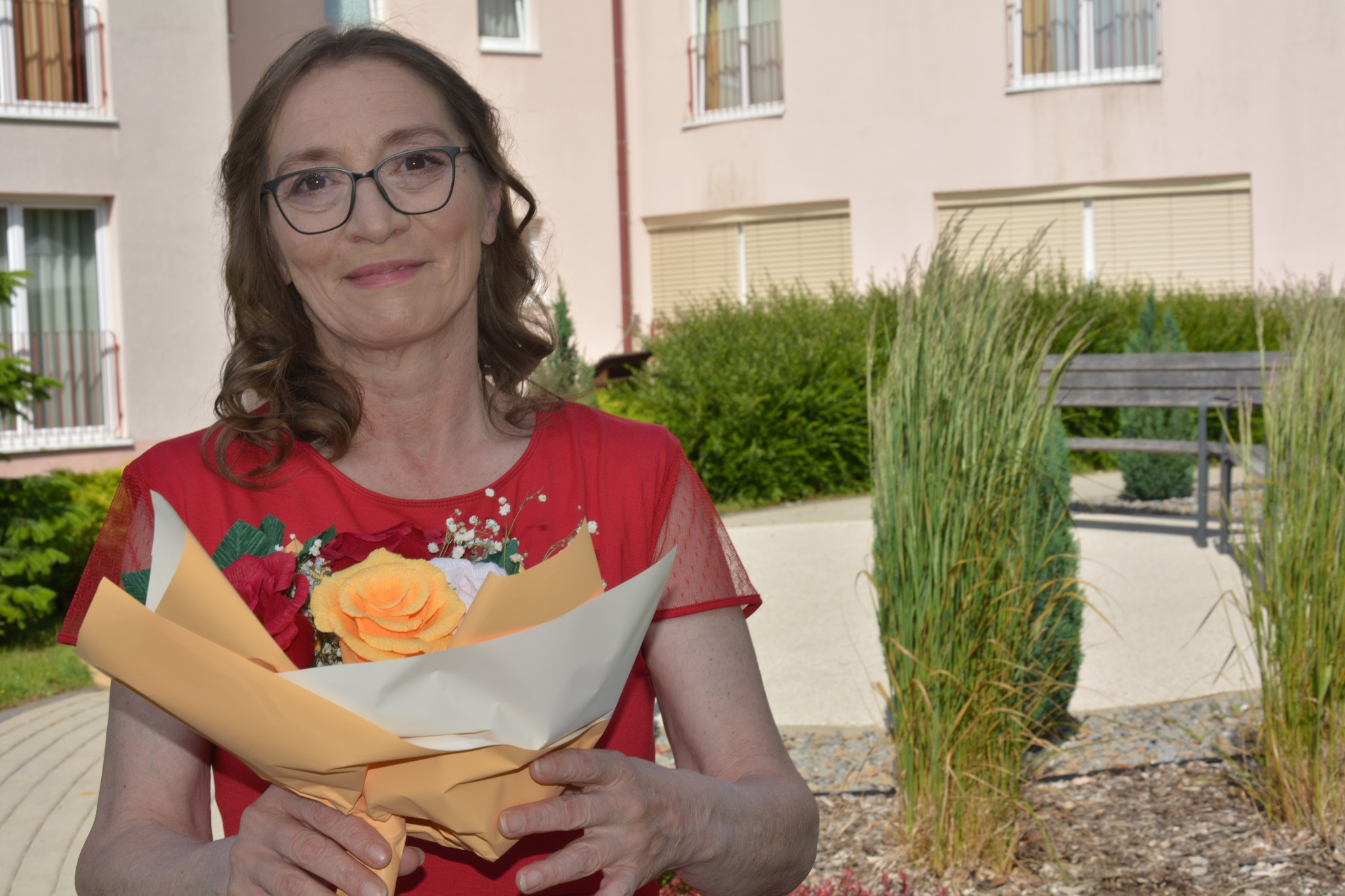 Modna pista v zeliščnem parku