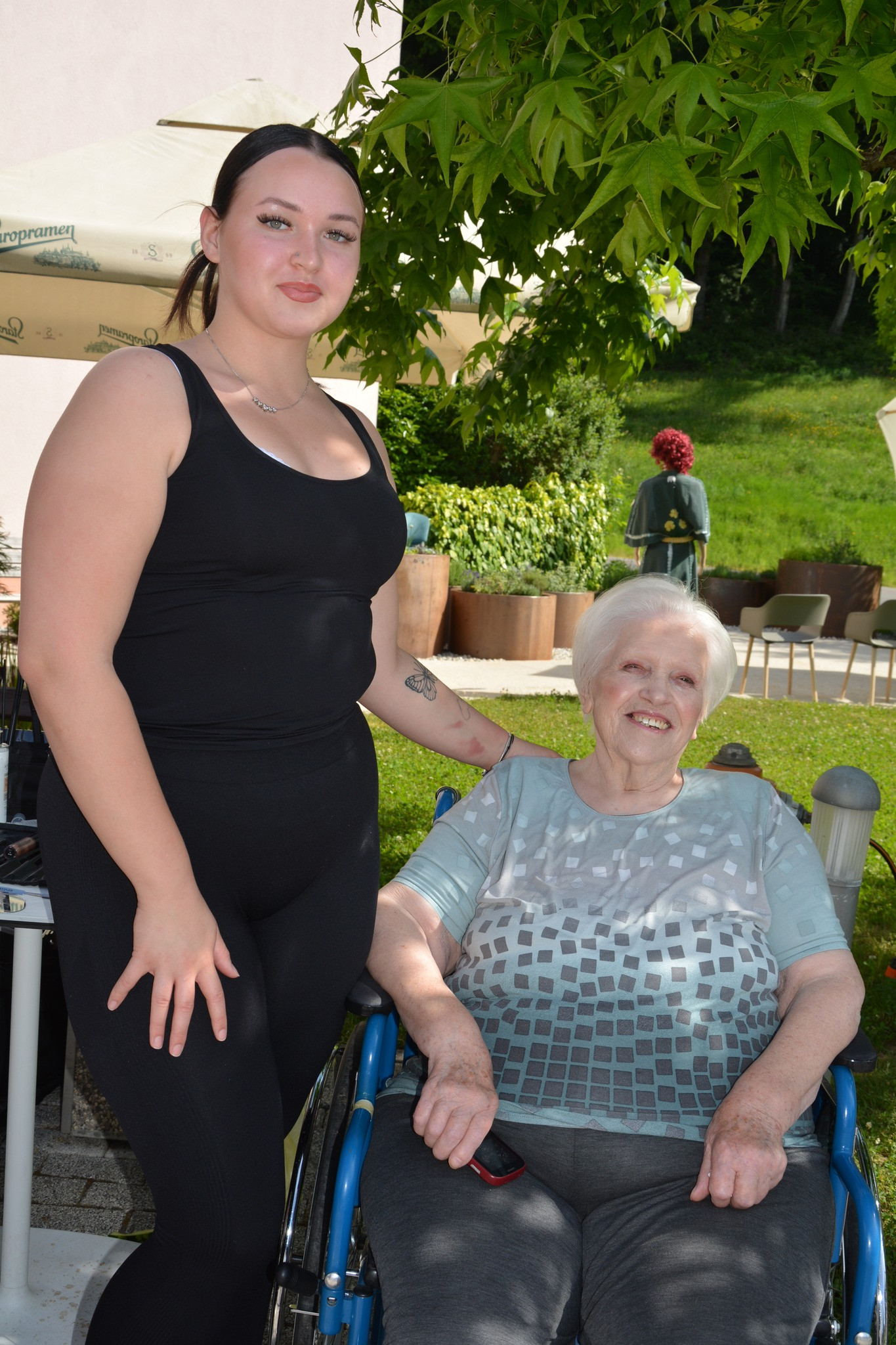 Modna pista v zeliščnem parku