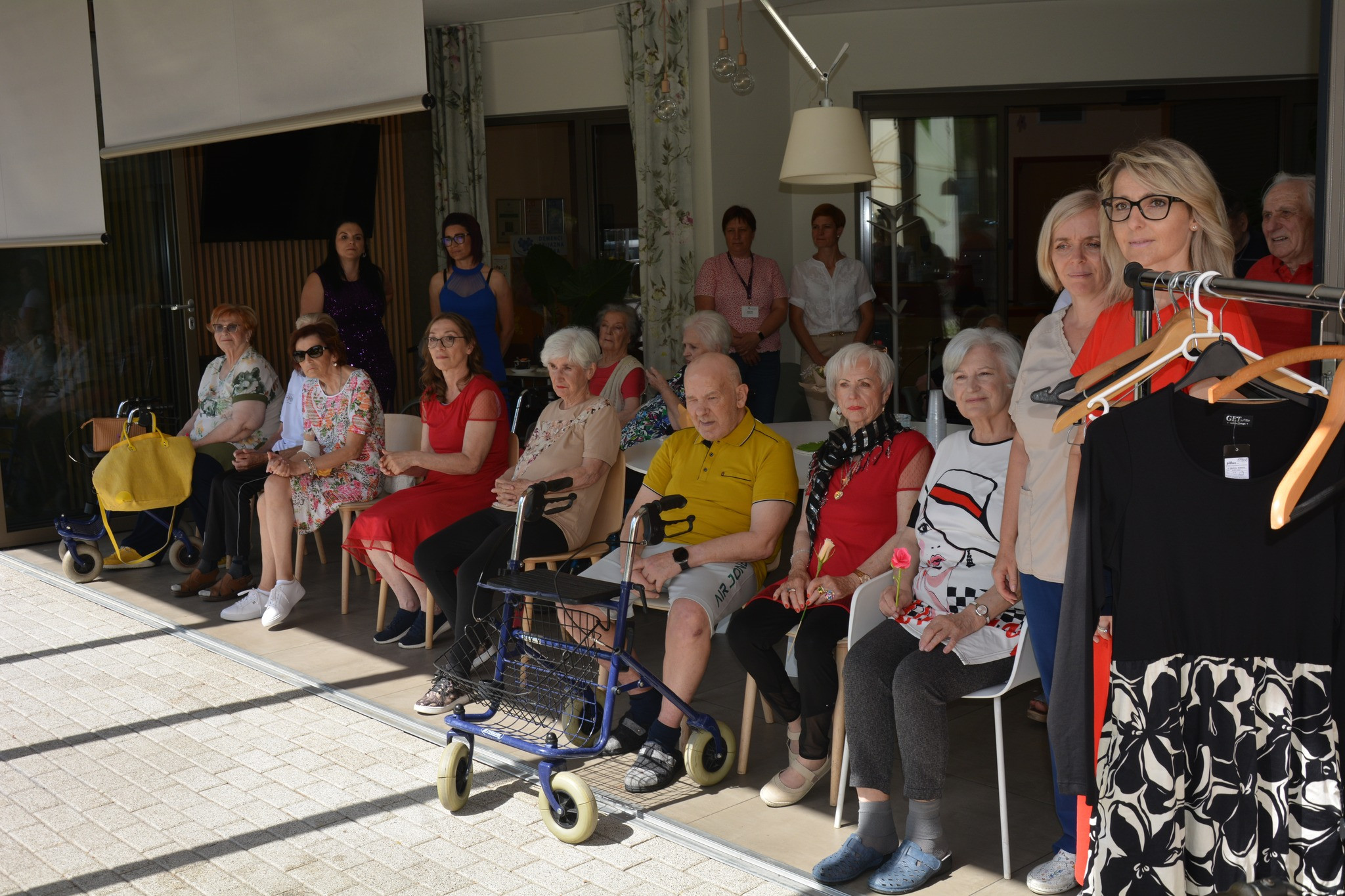 Modna pista v zeliščnem parku