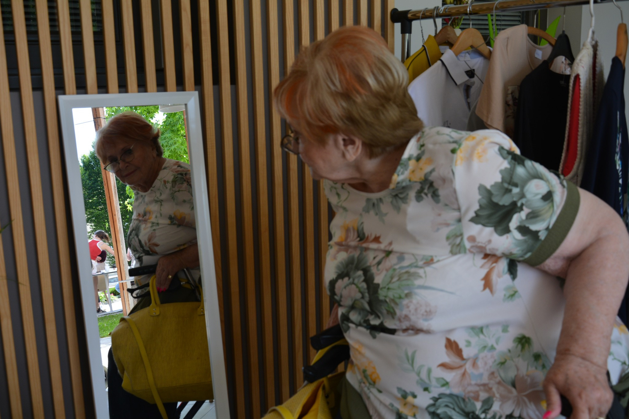 Modna pista v zeliščnem parku