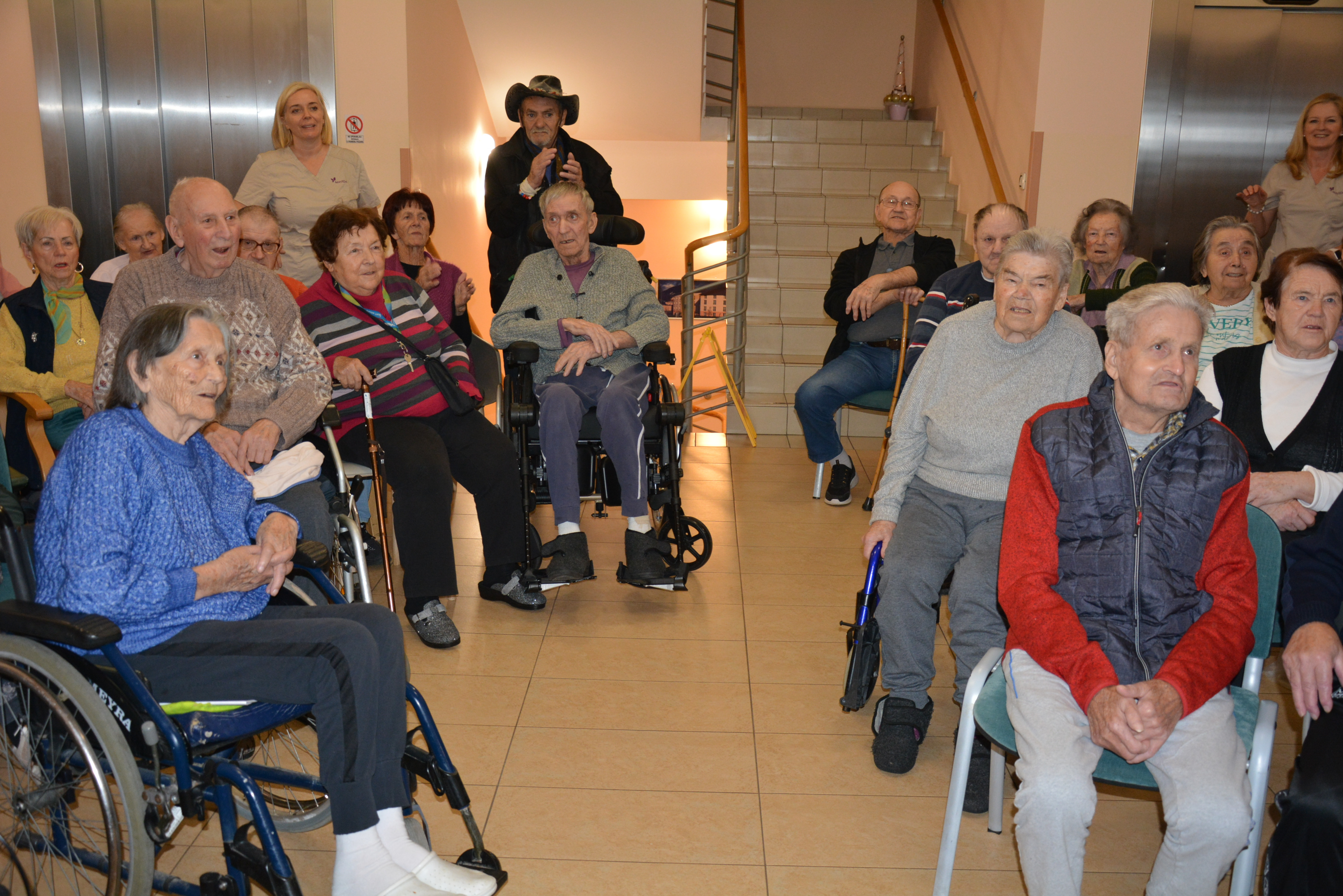 Nastop pevskega zbora VDC Šentjur enota Šmarje pri Jelšah