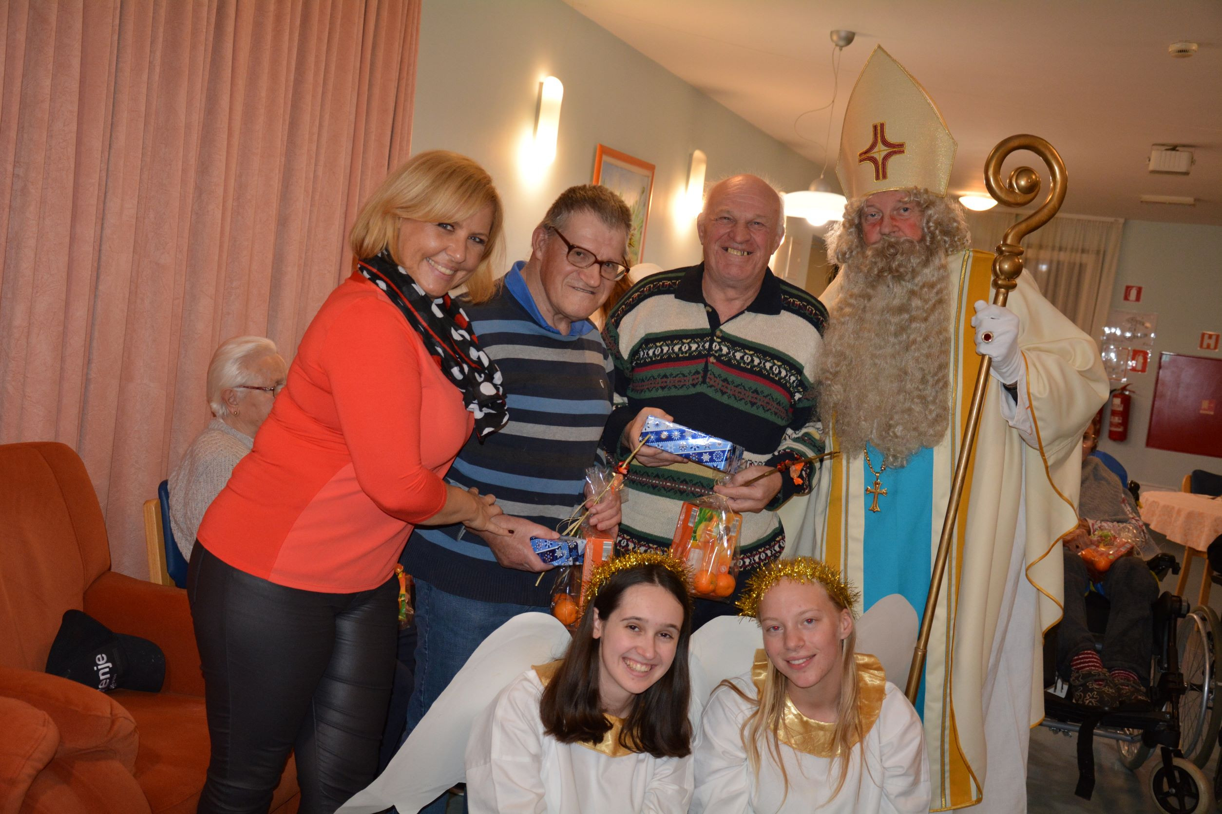 Obisk Miklavža s spremstvom