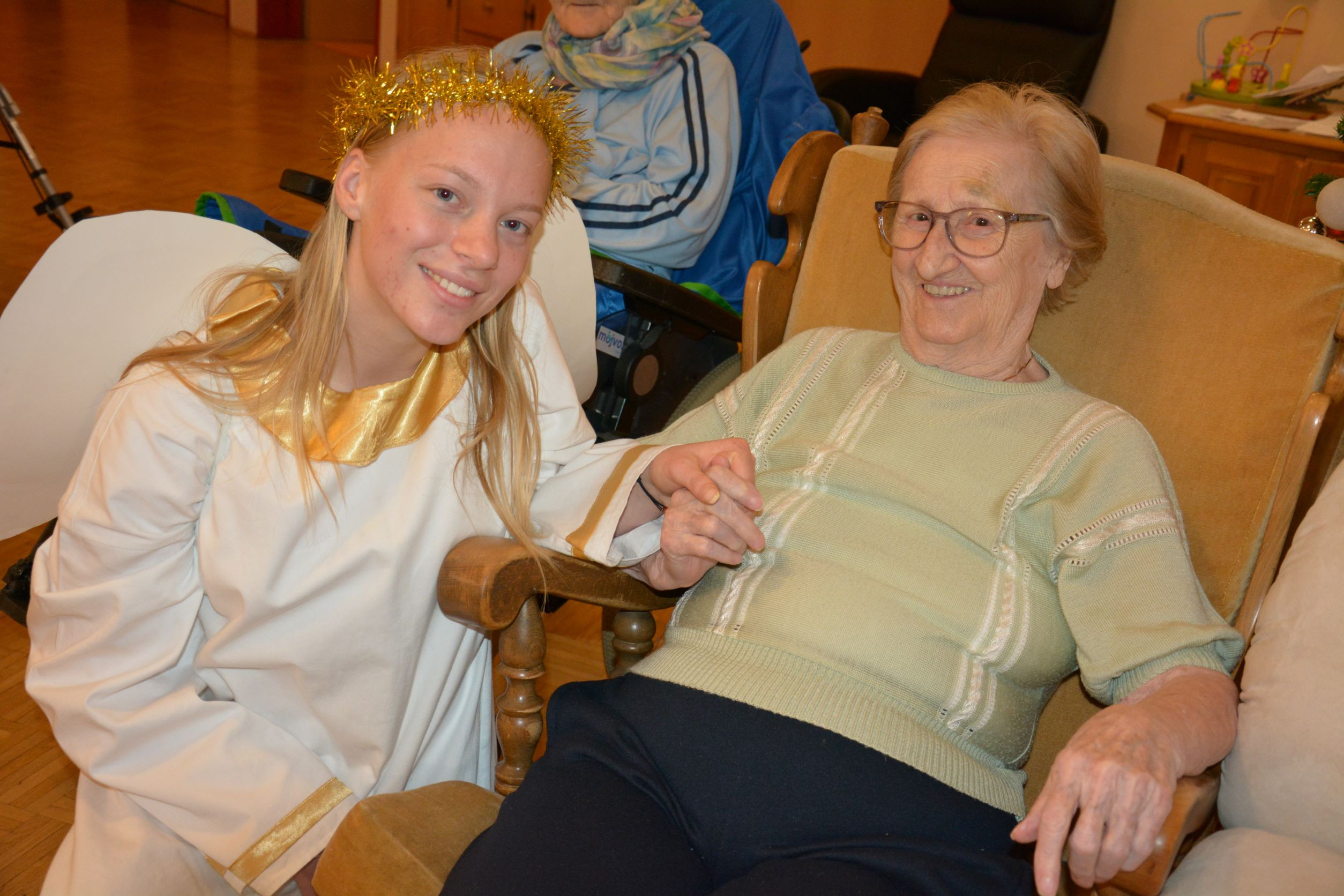 Obisk Miklavža s spremstvom