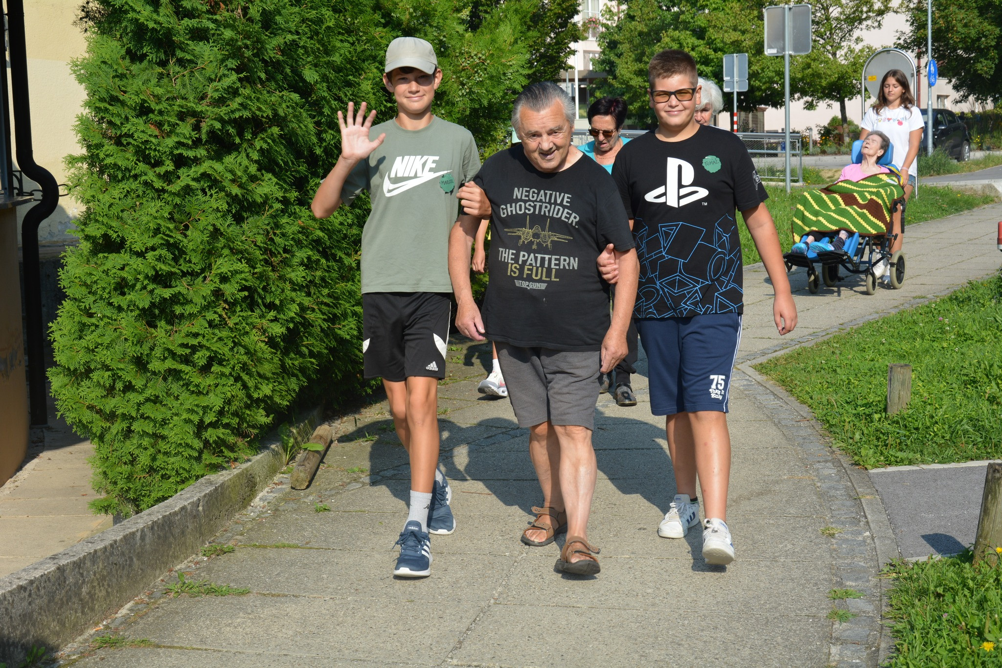 Obisk otrok zaposlenih