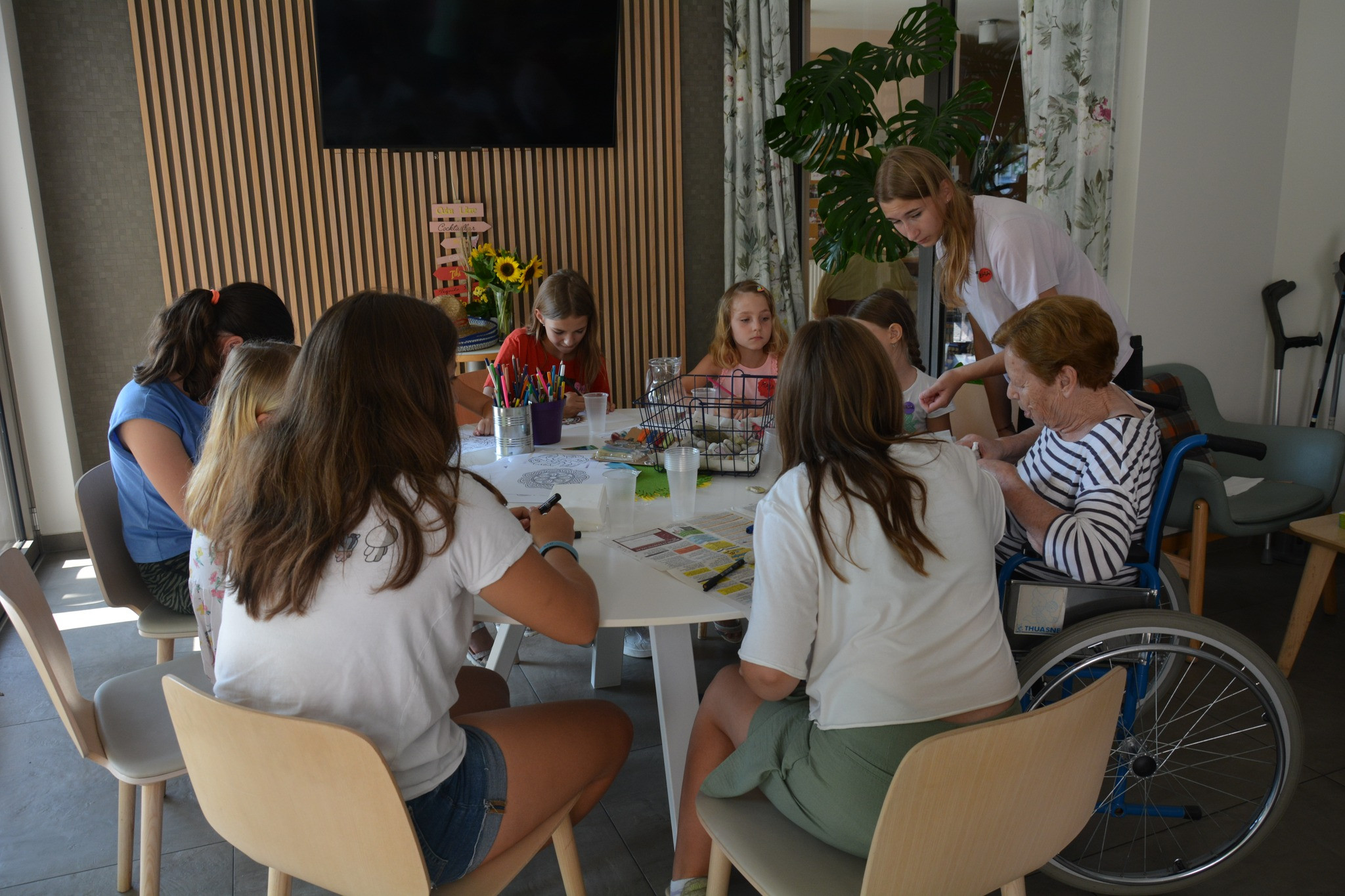 Obisk otrok zaposlenih